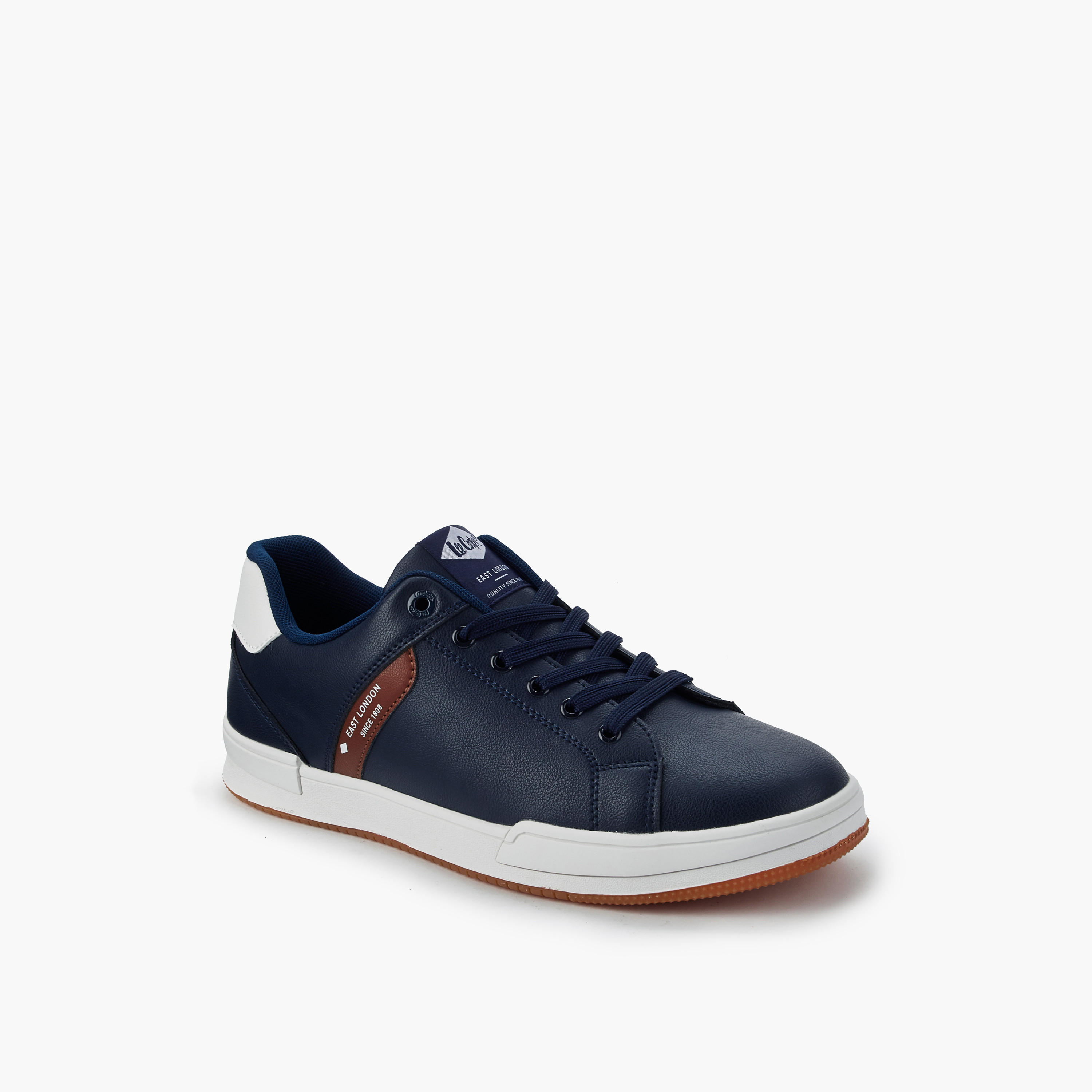 Lee Cooper Men Ortholite Lace-Up Ankle Sneakers-men-shoes-sneakers-image-3