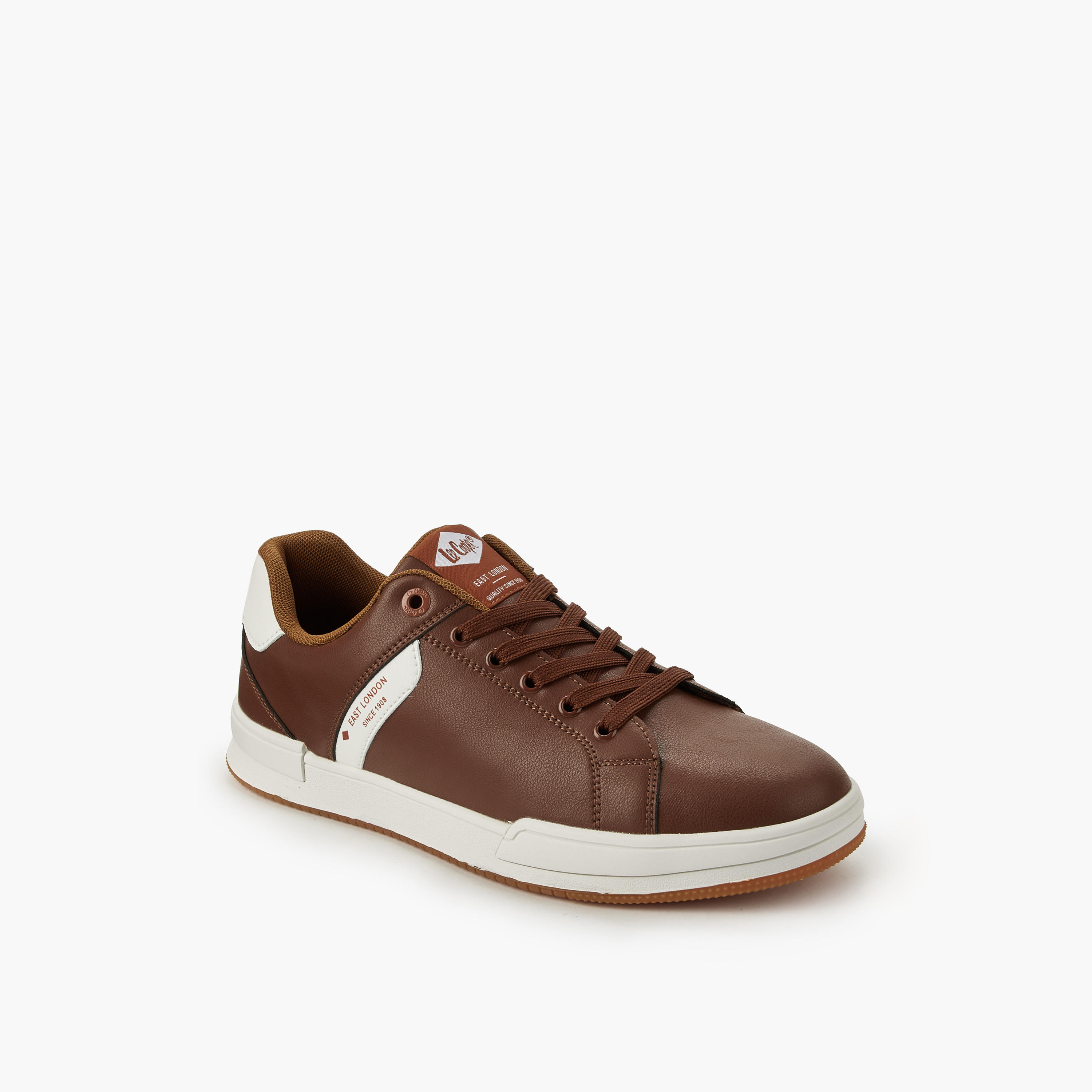 Lee Cooper Men Ortholite Lace-Up Ankle Sneakers-men-shoes-sneakers-image-3
