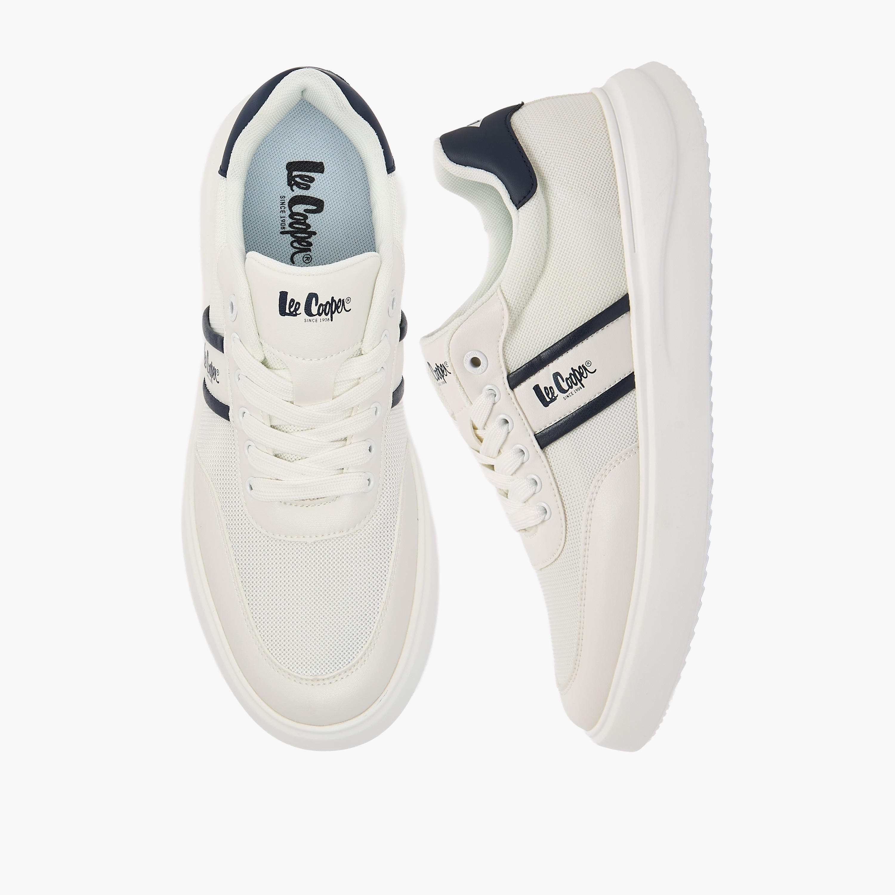 Lee Cooper Men Lace-Up Ankle Sneakers-men-shoes-sneakers-image-1