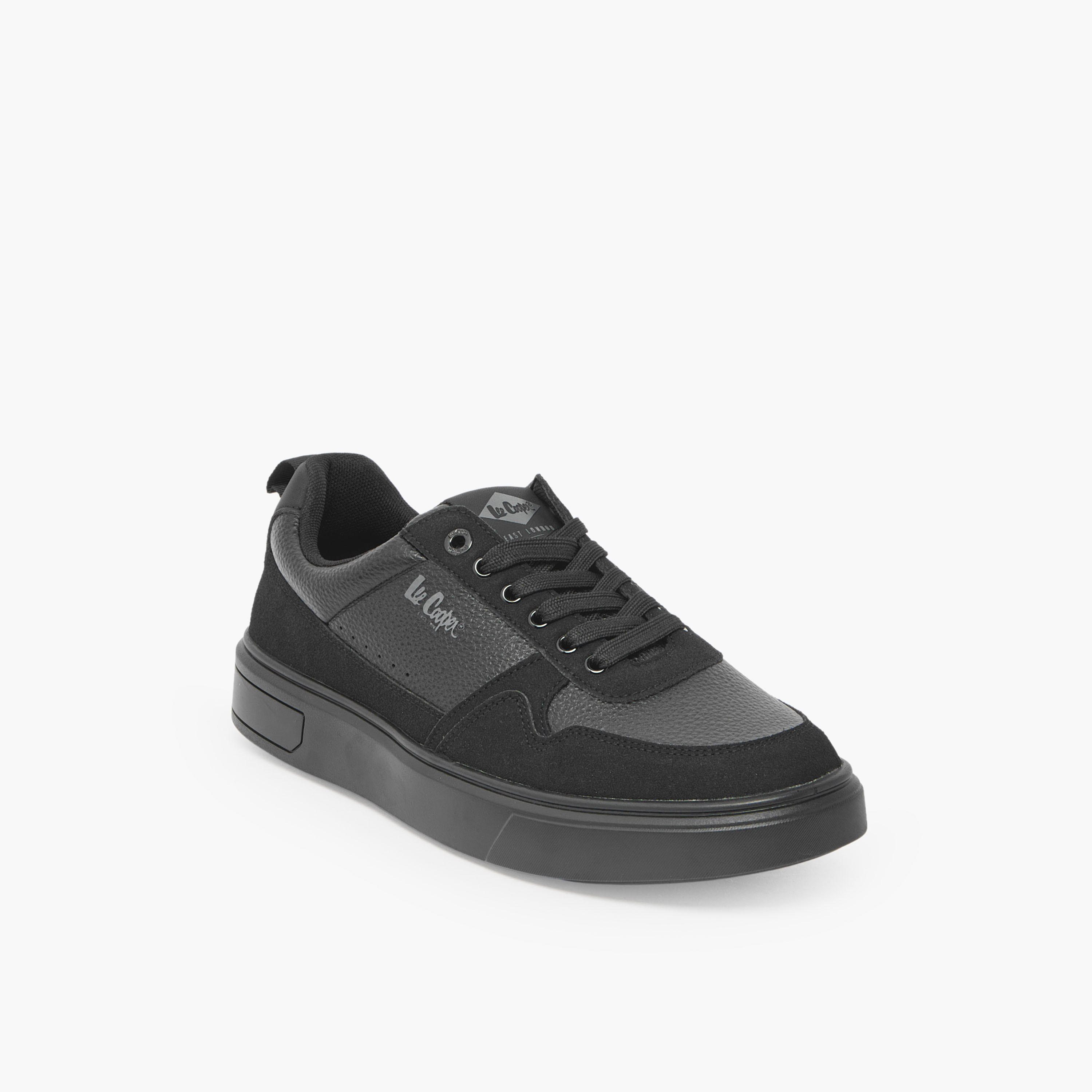 حذاء سنيكرز بطول الكاحل ورباط إغلاق للرجال من لي كوبر-men-shoes-sneakers-image-2