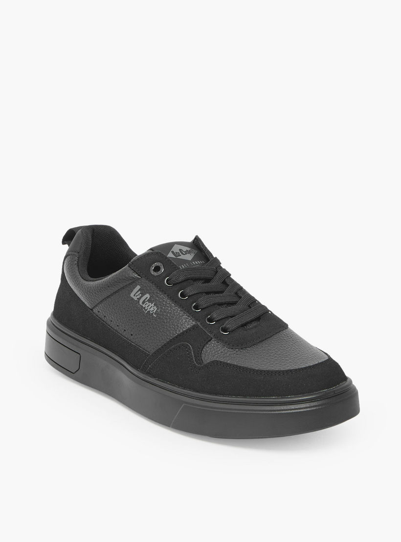 حذاء سنيكرز بطول الكاحل ورباط إغلاق للرجال من لي كوبر-men-shoes-sneakers-image-2