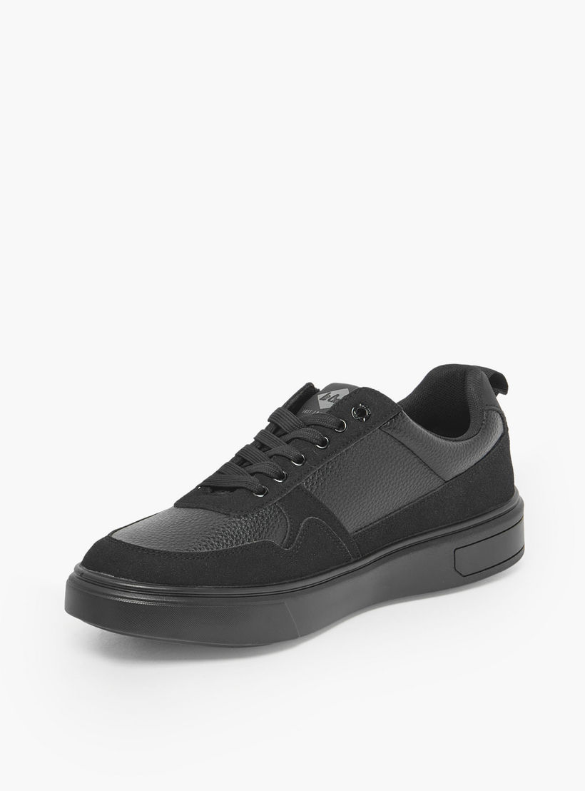 حذاء سنيكرز بطول الكاحل ورباط إغلاق للرجال من لي كوبر-men-shoes-sneakers-image-4