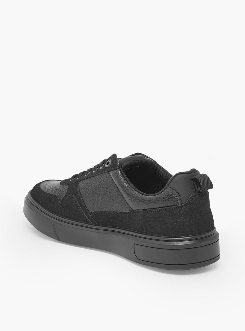 حذاء سنيكرز بطول الكاحل ورباط إغلاق للرجال من لي كوبر-men-shoes-sneakers-image-5