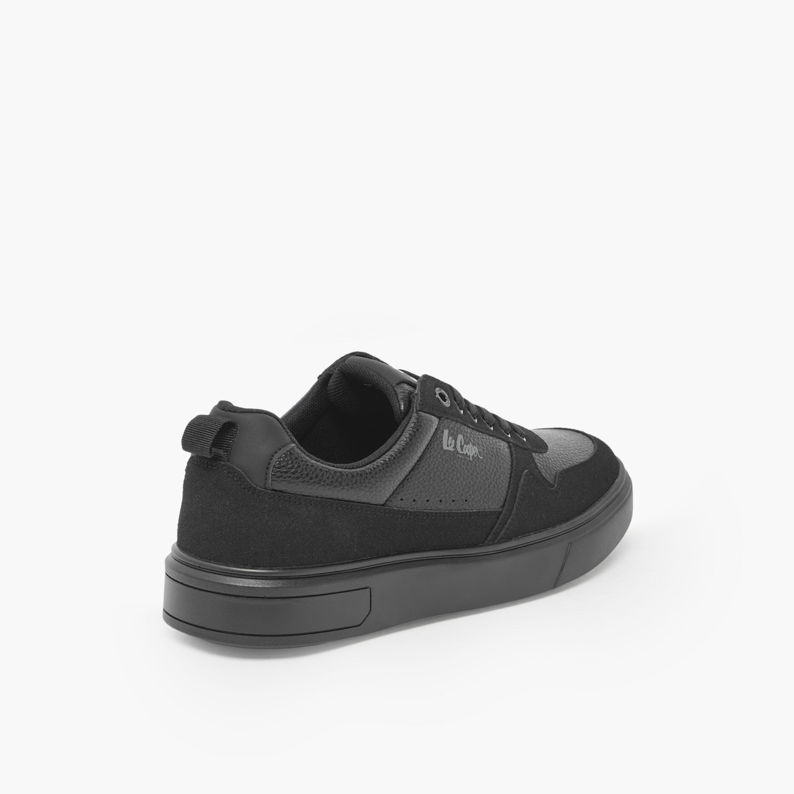 حذاء سنيكرز بطول الكاحل ورباط إغلاق للرجال من لي كوبر-men-shoes-sneakers-image-6