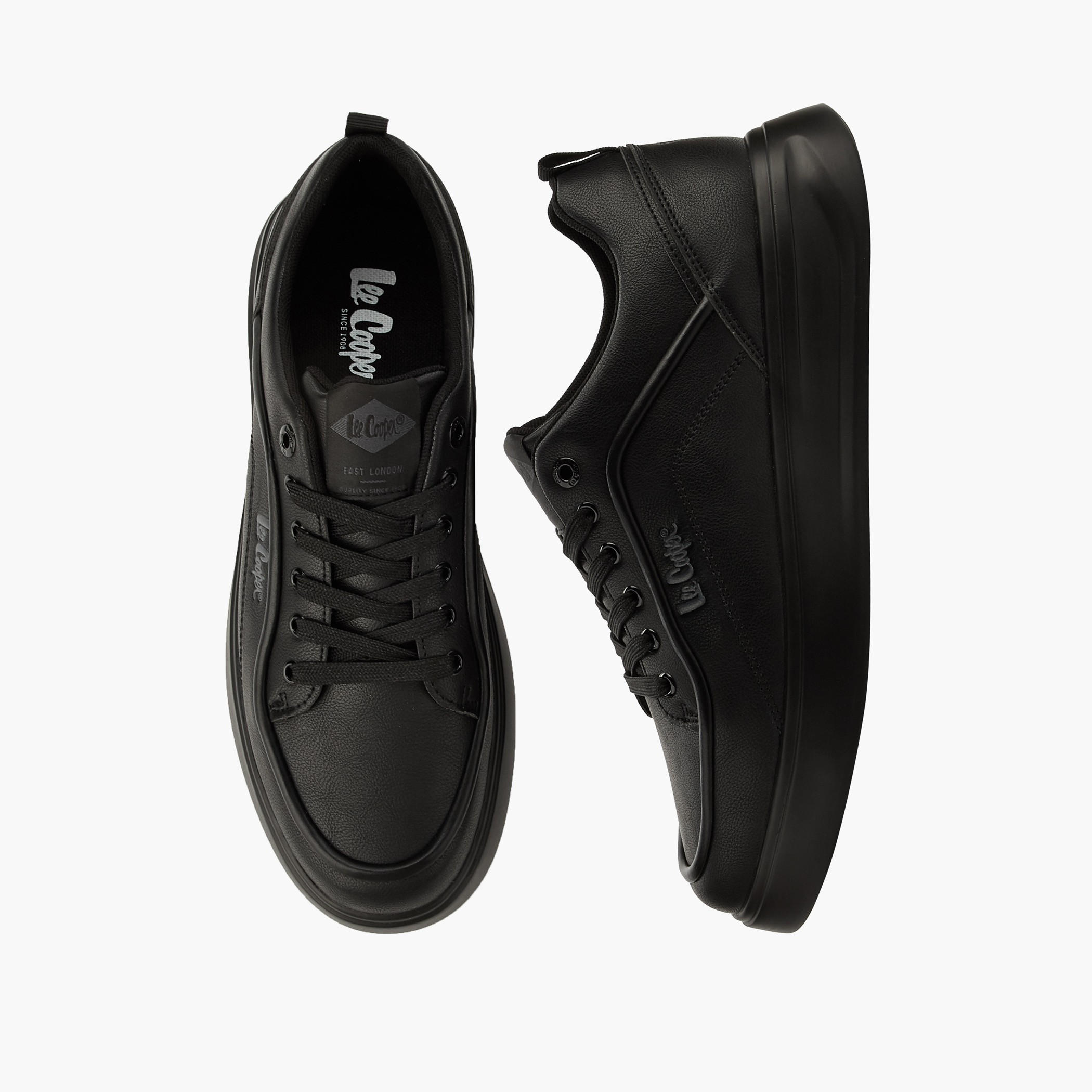 Lee Cooper Men Ortholite Lace-Up Ankle Sneakers-men-shoes-sneakers-image-1