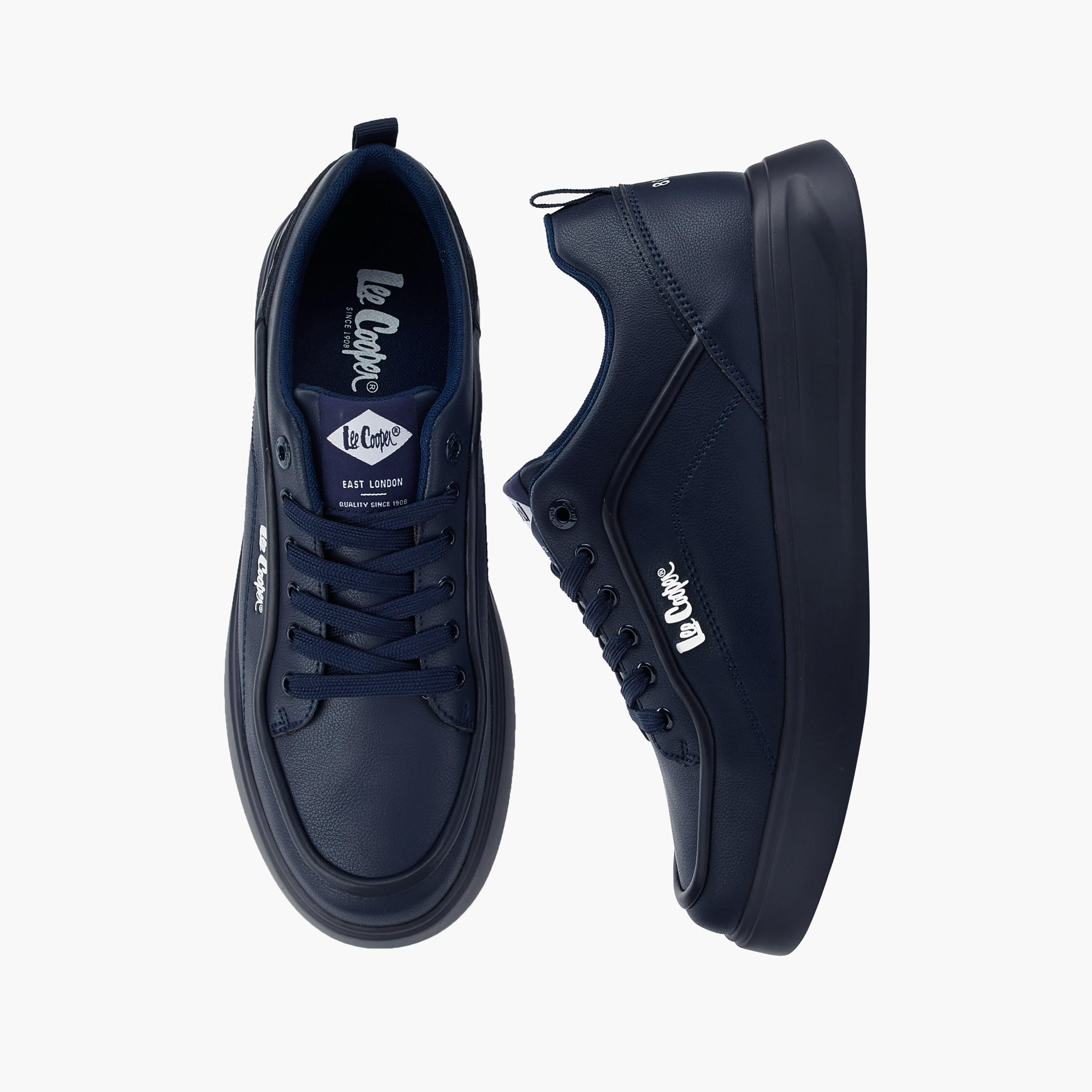 Lee Cooper Men Ortholite Lace-Up Ankle Sneakers-men-shoes-sneakers-image-1