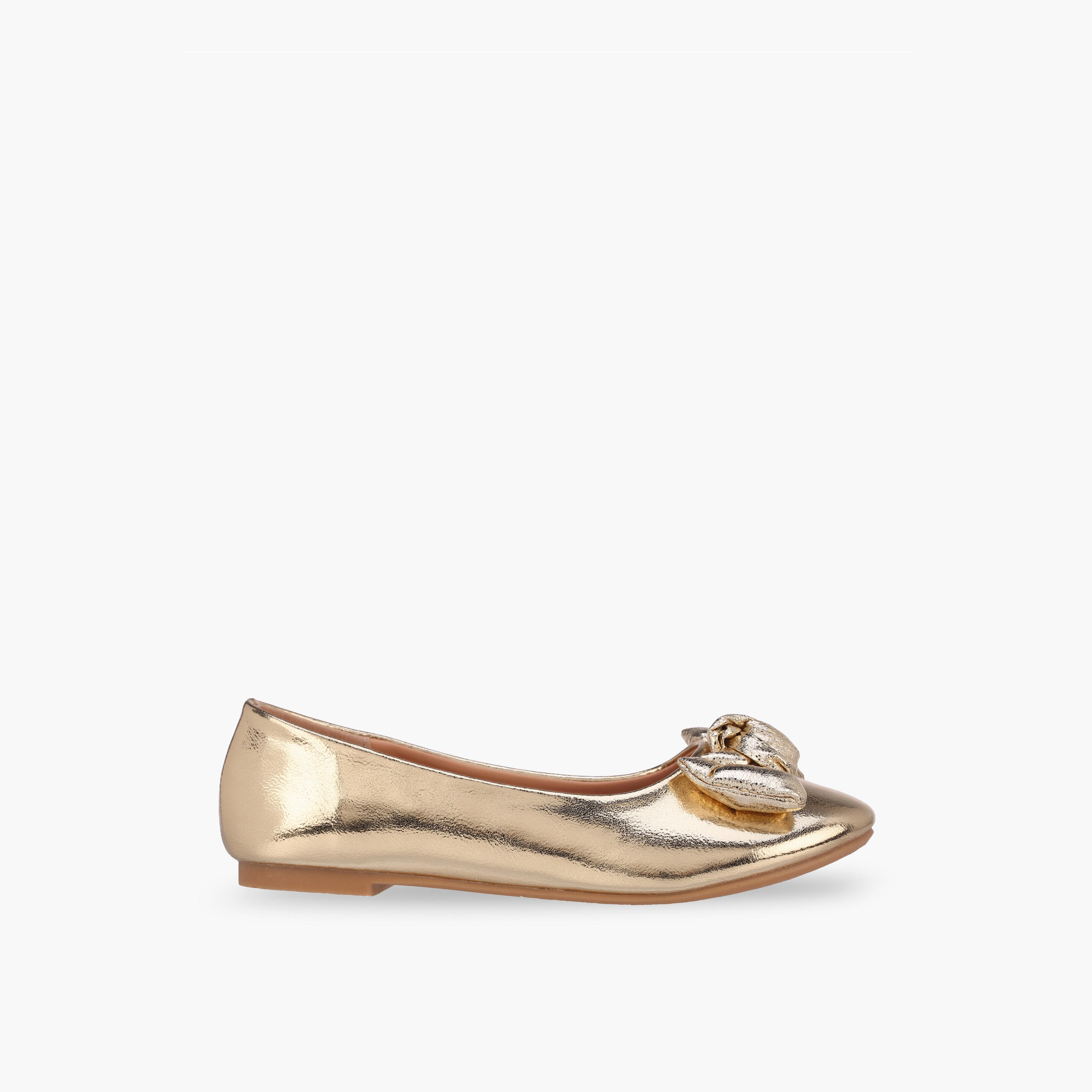 حذاء باليرينا بزينة فيونكة للبنات من فلورا بيلا-girls-shoes-ballerinas-image-3