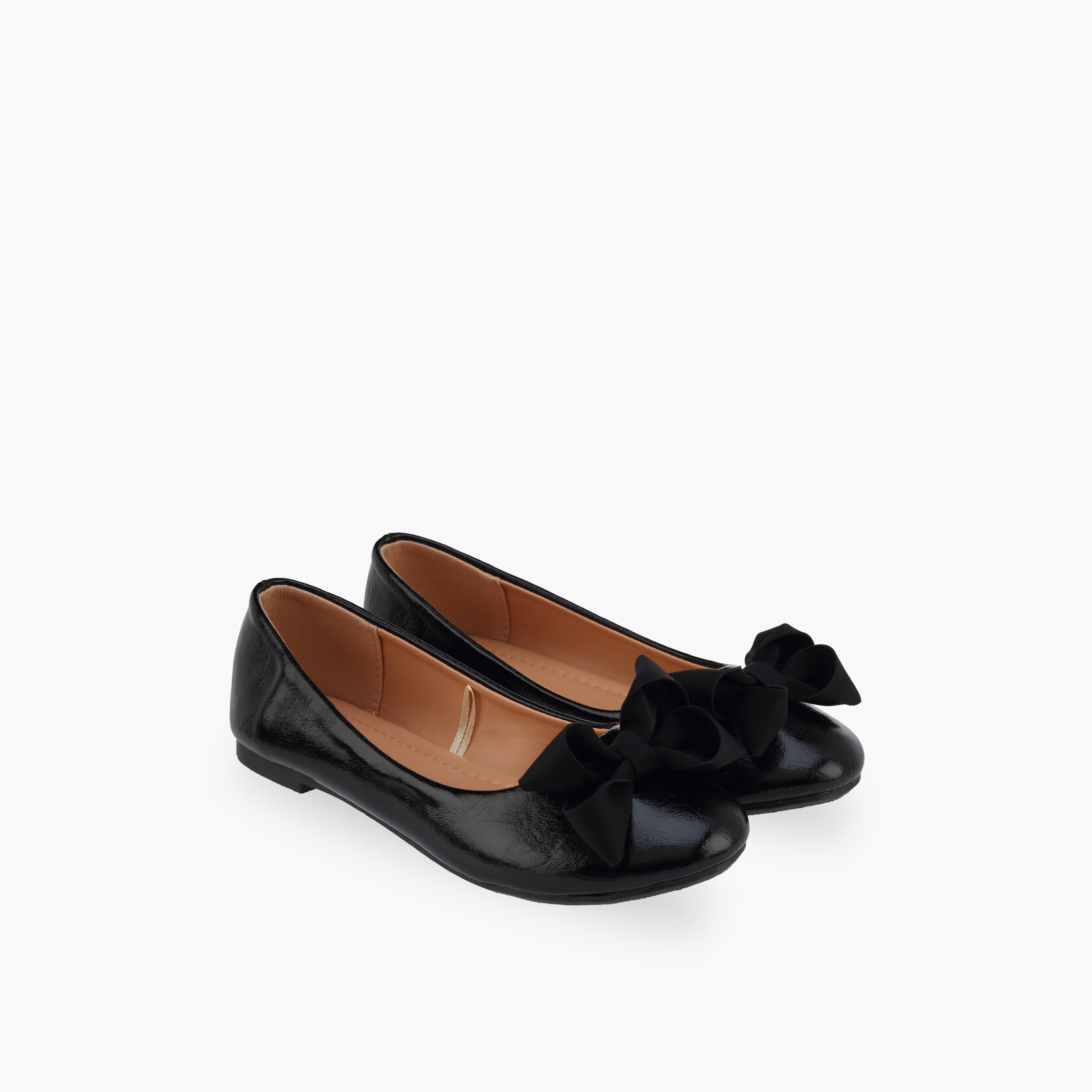 حذاء باليرينا بفيونكة للبنات من فلورا بيلا-girls-shoes-ballerinas-image-1