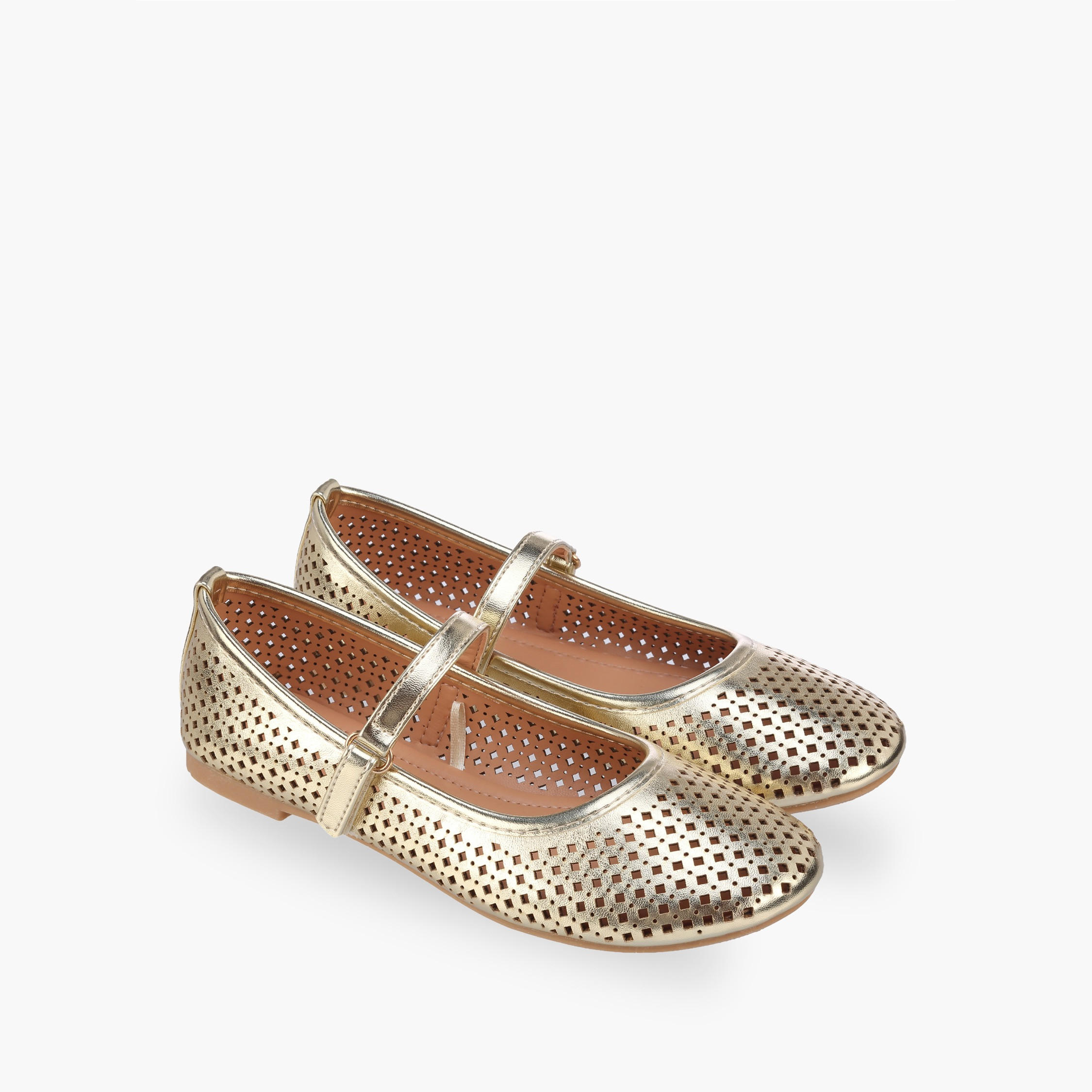 Flora Bella Girls Hook & Loop Mary Jane Shoes-girls-shoes-maryjanes-image-1