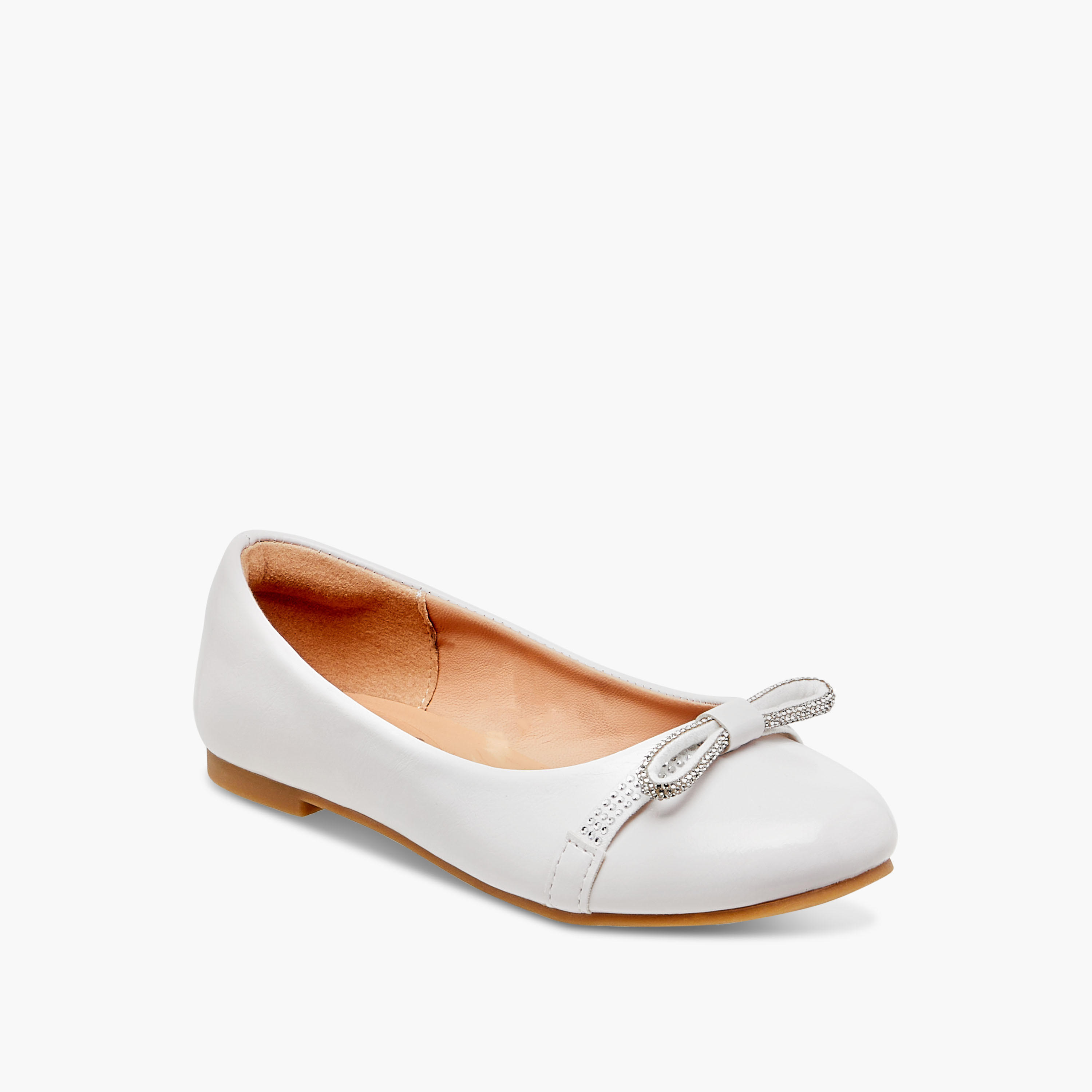 حذاء باليرينا مزين بفيونكة من ليتل ميسي-girls-shoes-ballerinas-image-2