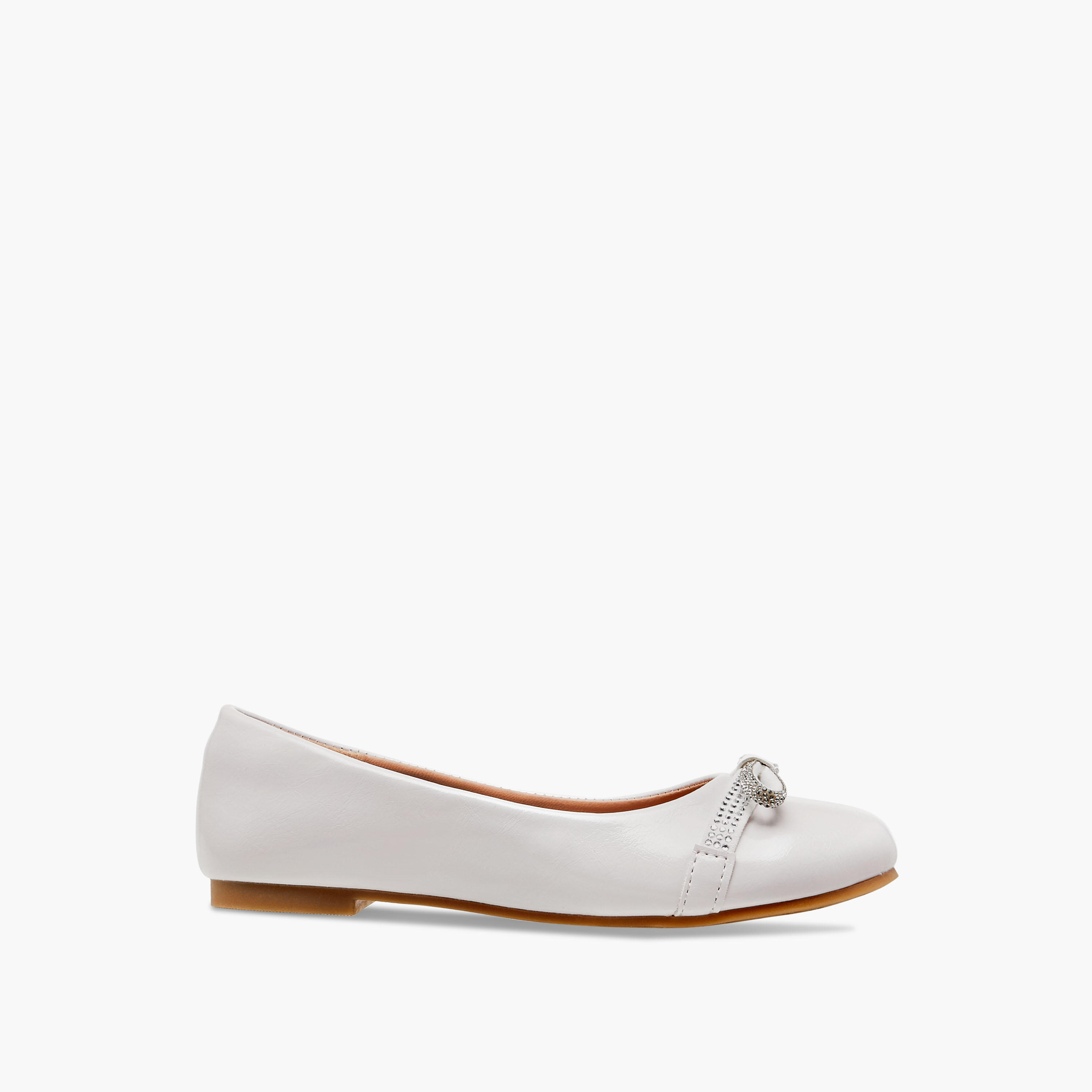 حذاء باليرينا مزين بفيونكة من ليتل ميسي-girls-shoes-ballerinas-image-3