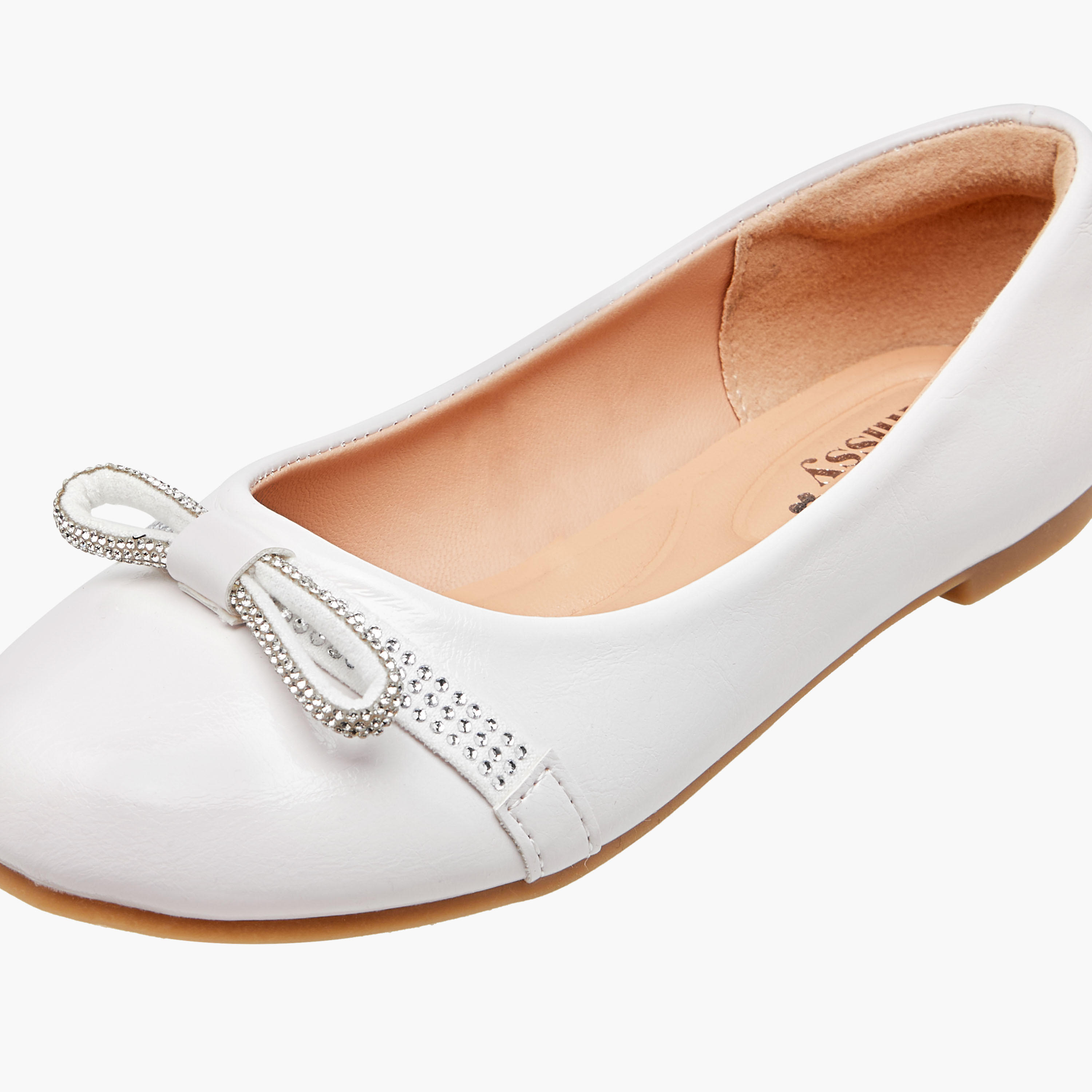 حذاء باليرينا مزين بفيونكة من ليتل ميسي-girls-shoes-ballerinas-image-6