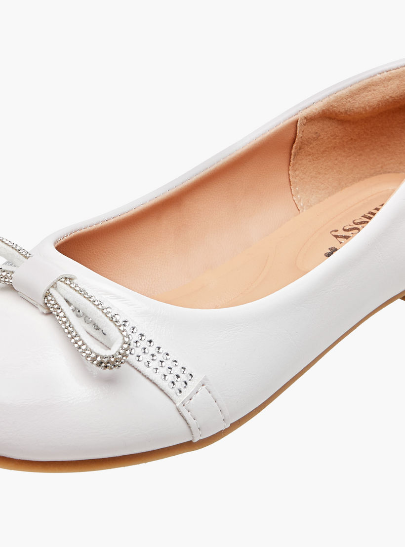 حذاء باليرينا مزين بفيونكة من ليتل ميسي-girls-shoes-ballerinas-image-6