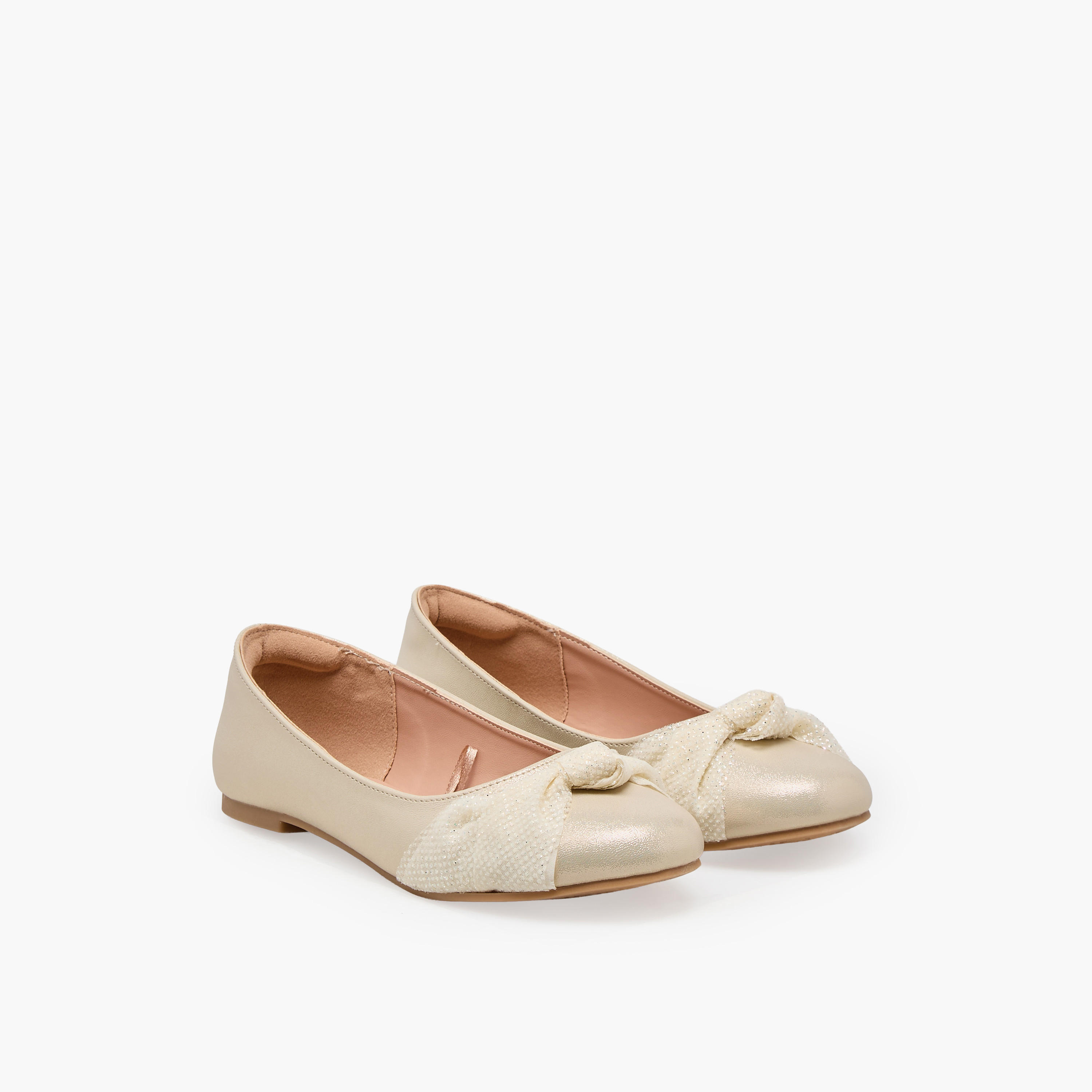 Little Missy Girls Slip-On Ballerina Shoes-girls-shoes-ballerinas-image-1