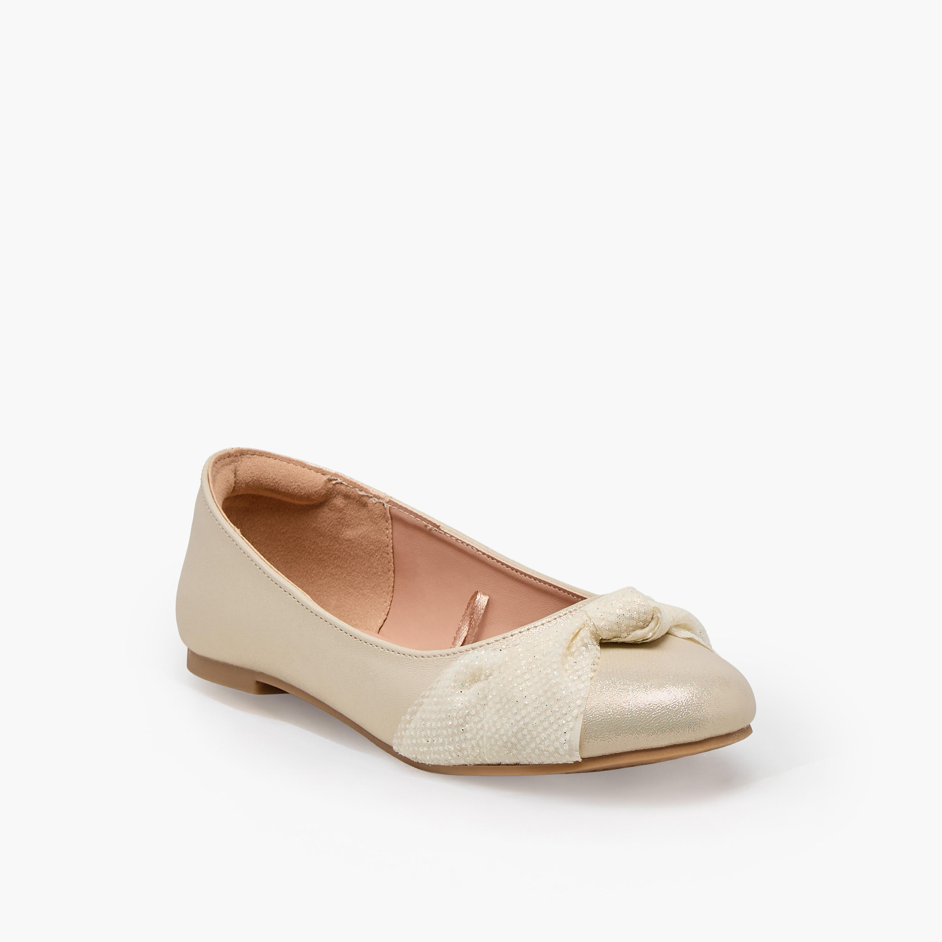 Little Missy Girls Slip-On Ballerina Shoes-girls-shoes-ballerinas-image-2