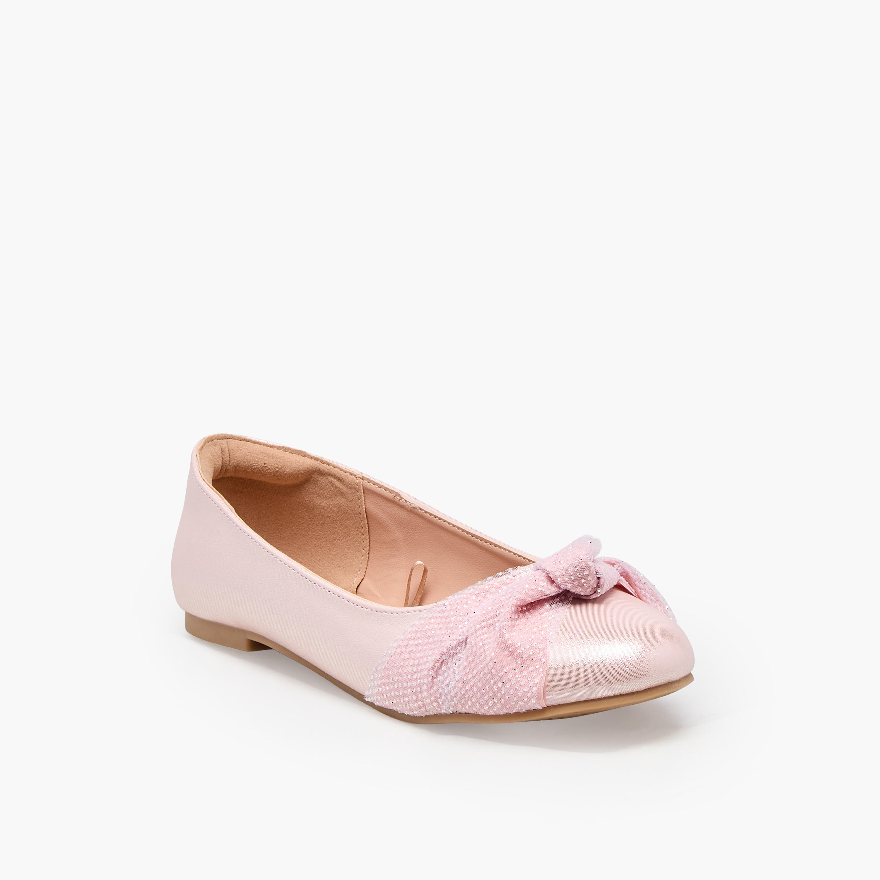 Little Missy Girls Slip-On Ballerina Shoes-girls-shoes-ballerinas-image-2