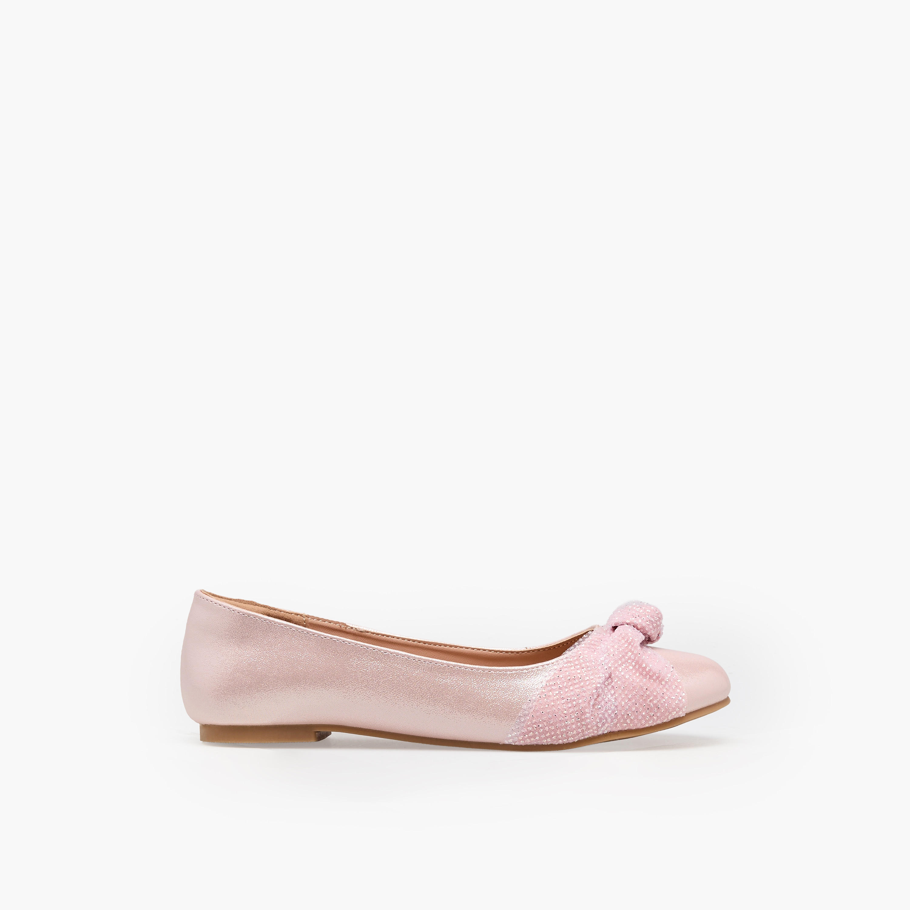 Little Missy Girls Slip-On Ballerina Shoes-girls-shoes-ballerinas-image-3