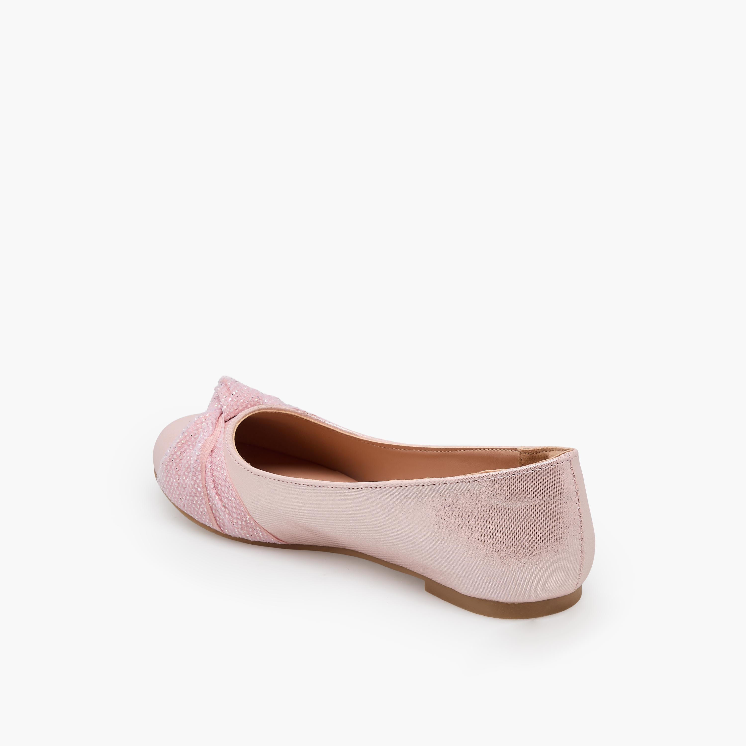 Little Missy Girls Slip-On Ballerina Shoes-girls-shoes-ballerinas-image-4