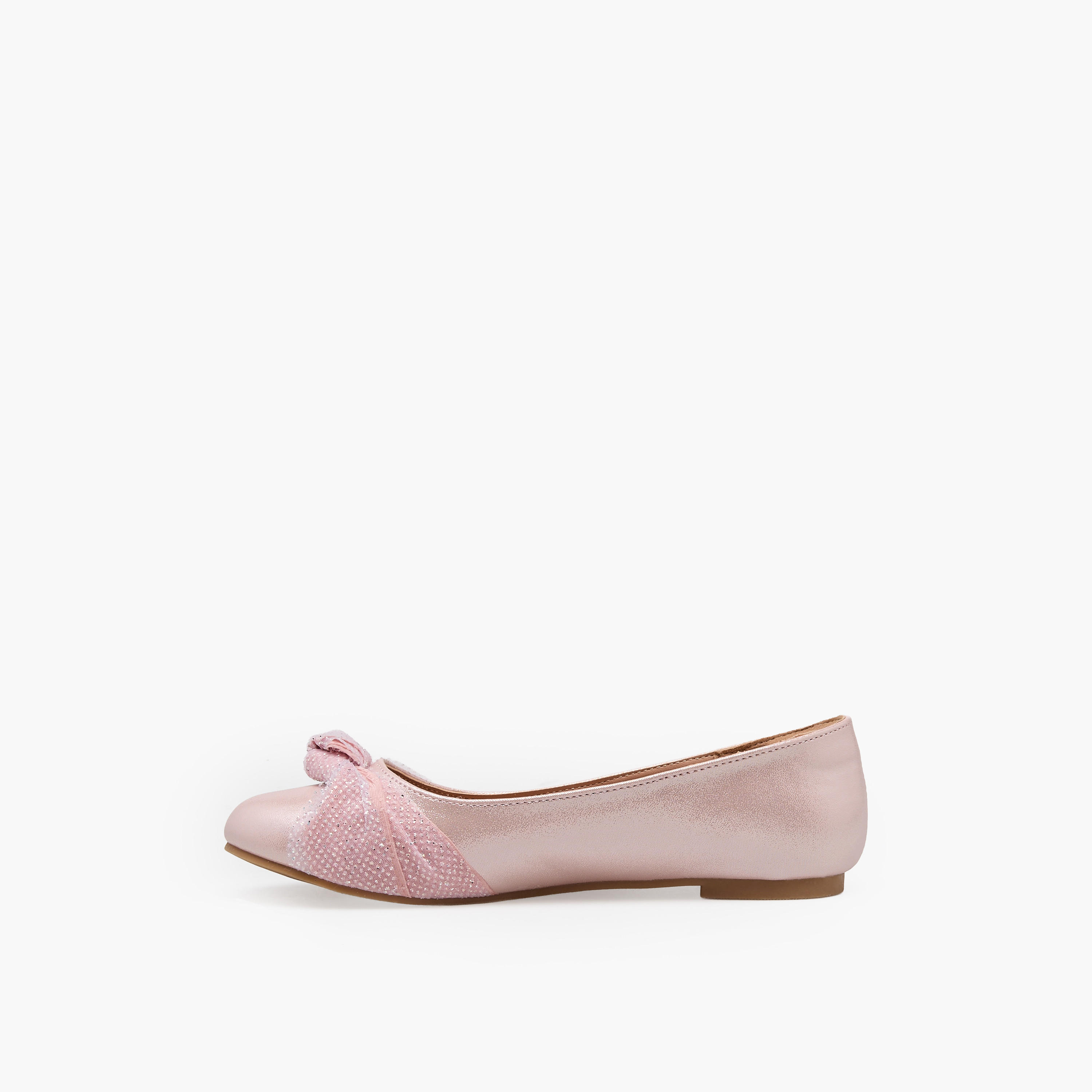 Little Missy Girls Slip-On Ballerina Shoes-girls-shoes-ballerinas-image-5