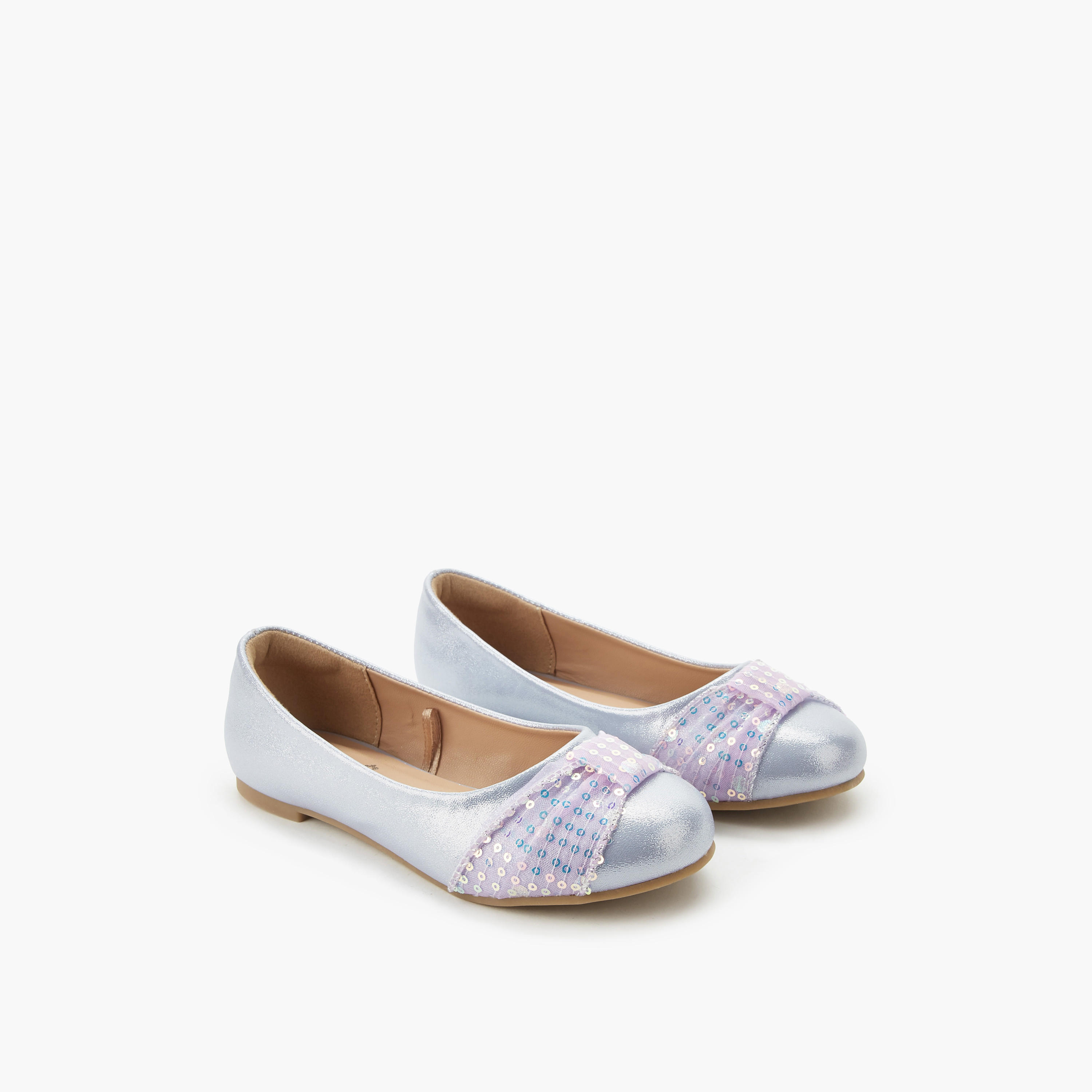 Little Missy Girls Slip-On Ballerina Shoes-girls-shoes-ballerinas-image-2