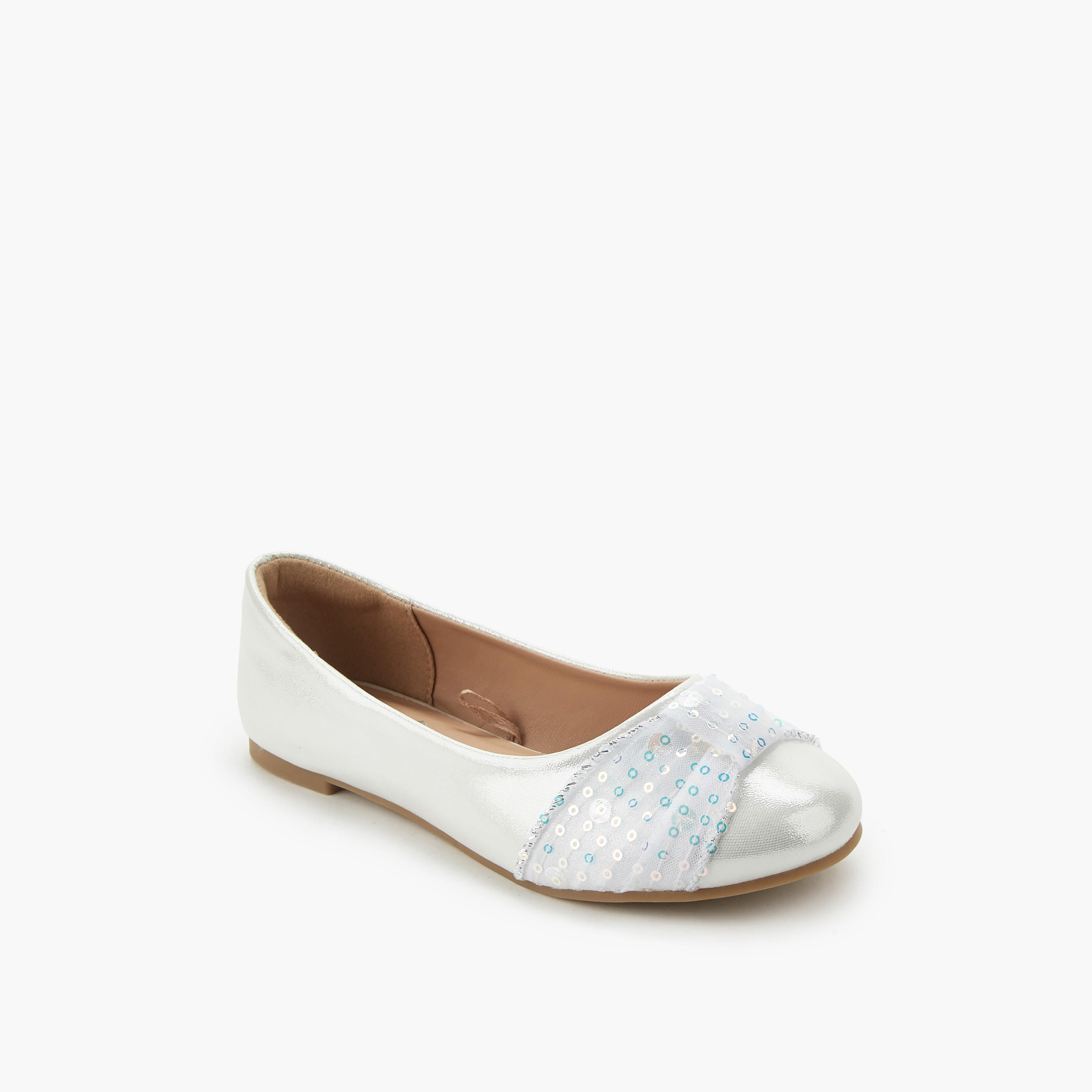 Little Missy Girls Slip-On Ballerina Shoes-girls-shoes-ballerinas-image-1