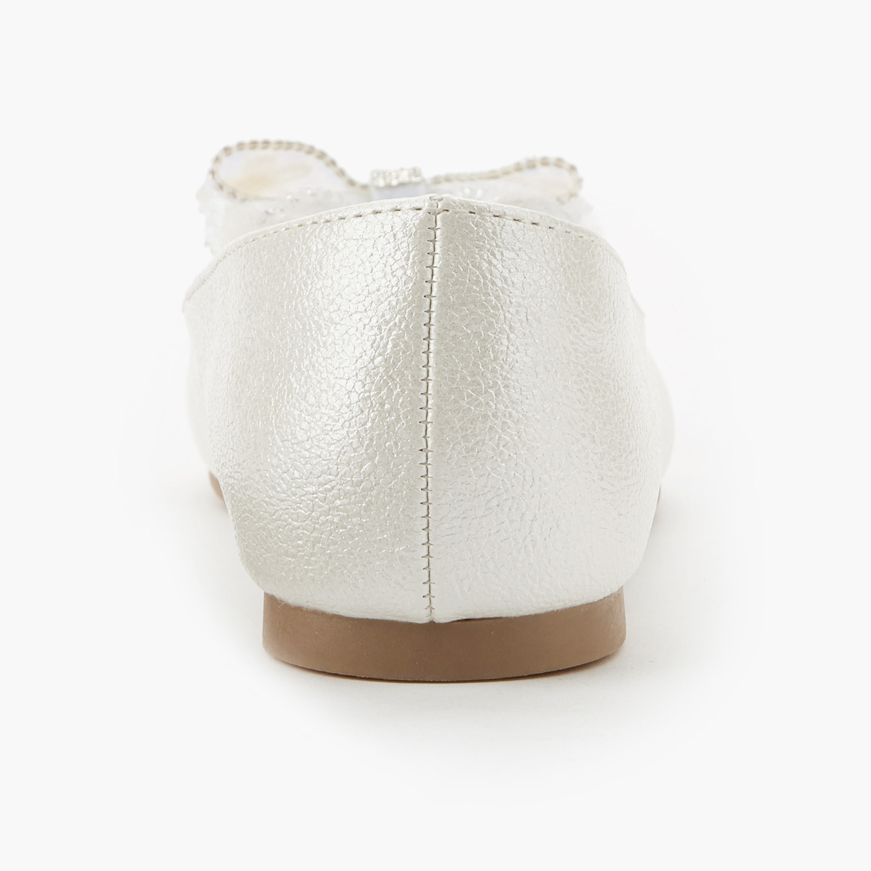 Celeste Girls Bow Embellished Ballerina Shoes-girls-shoes-ballerinas-image-5