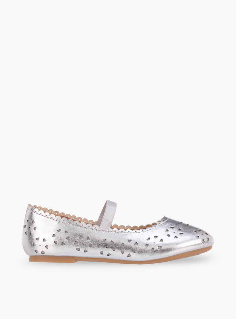 Flora Bella Girls Heart Cutout Detail Ballerina Shoes-girls-shoes-ballerinas-image-3