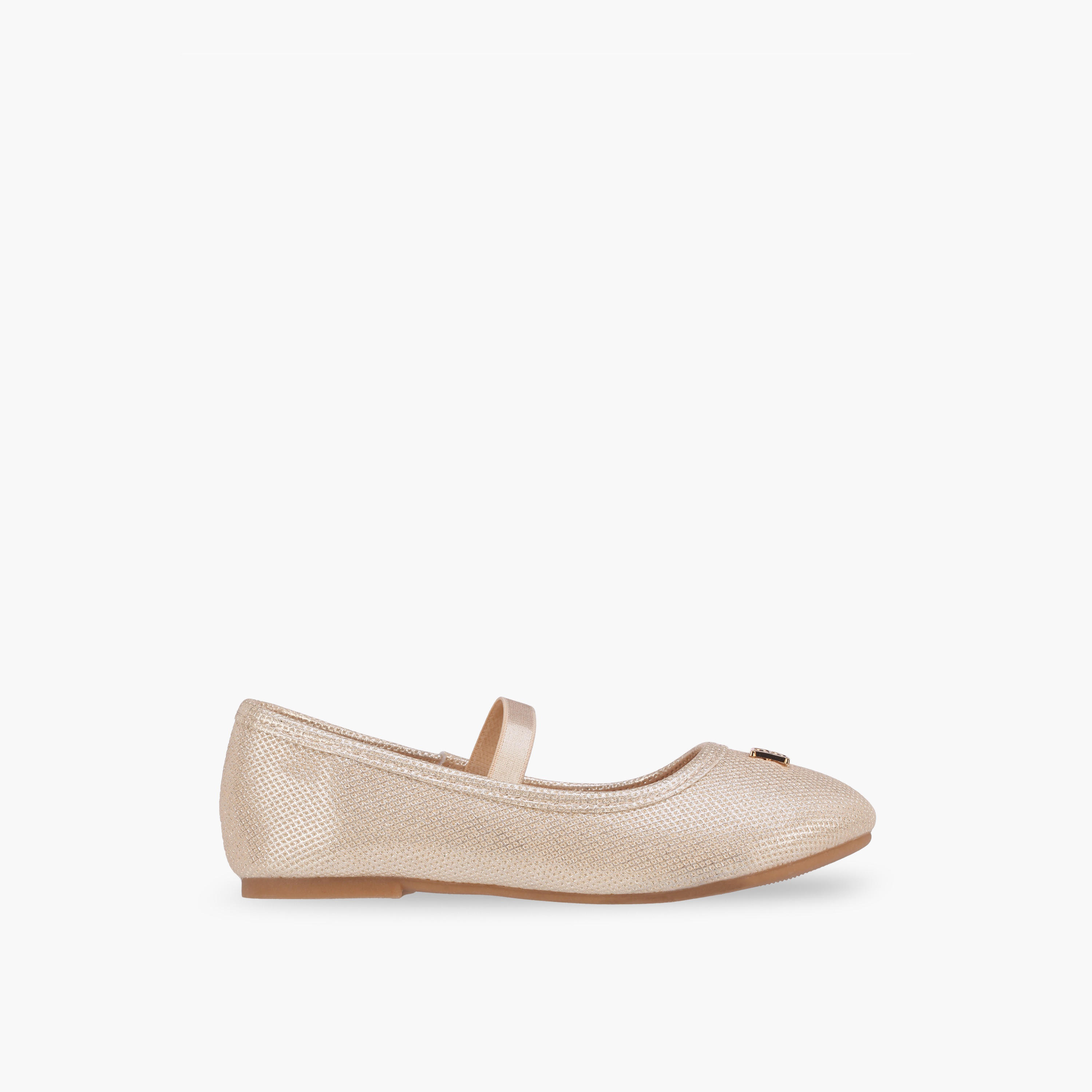 Flora Bella Girls Elasticated Strap Ballerina Shoes-girls-shoes-ballerinas-image-3