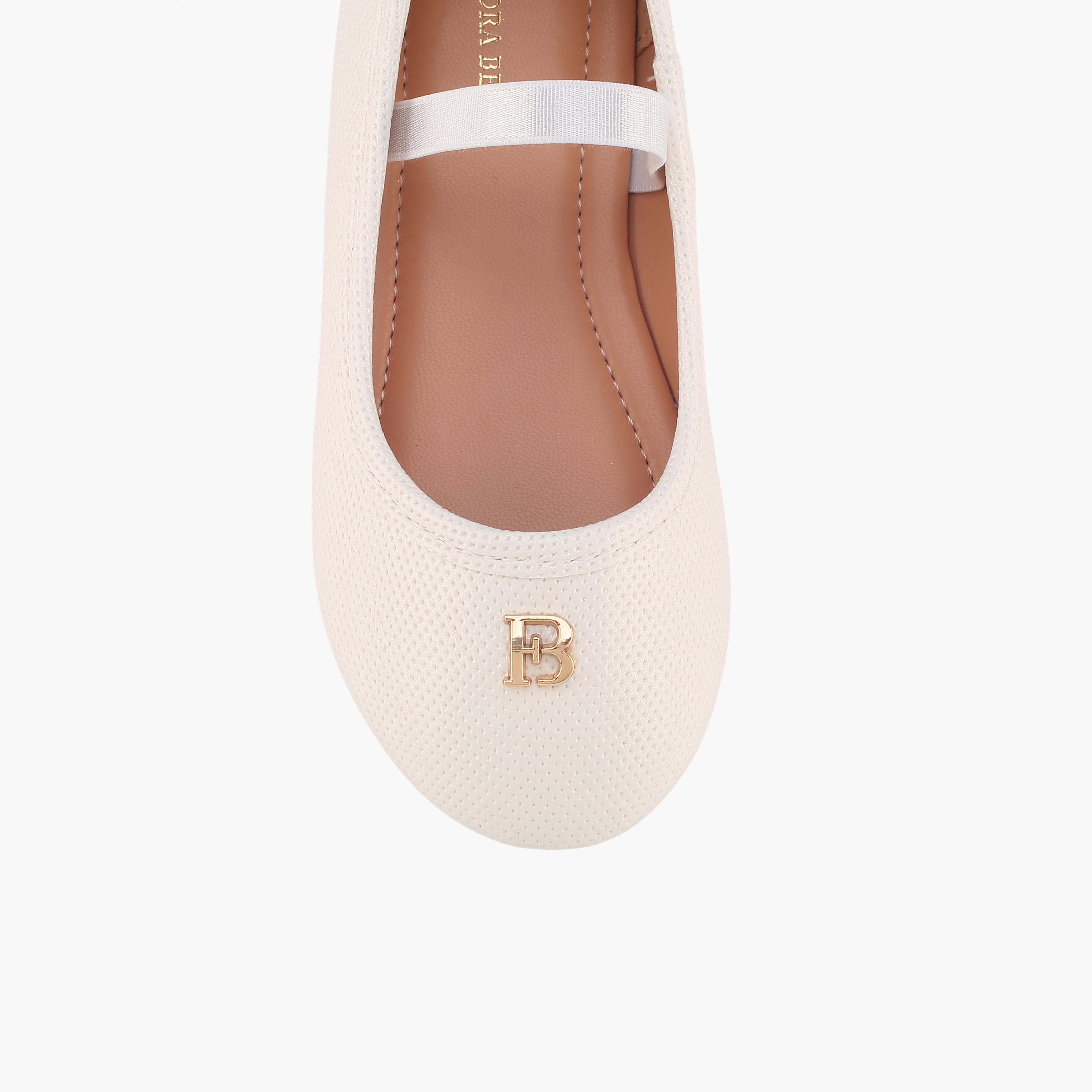Flora Bella Girls Elasticated Strap Ballerina Shoes-girls-shoes-ballerinas-image-4
