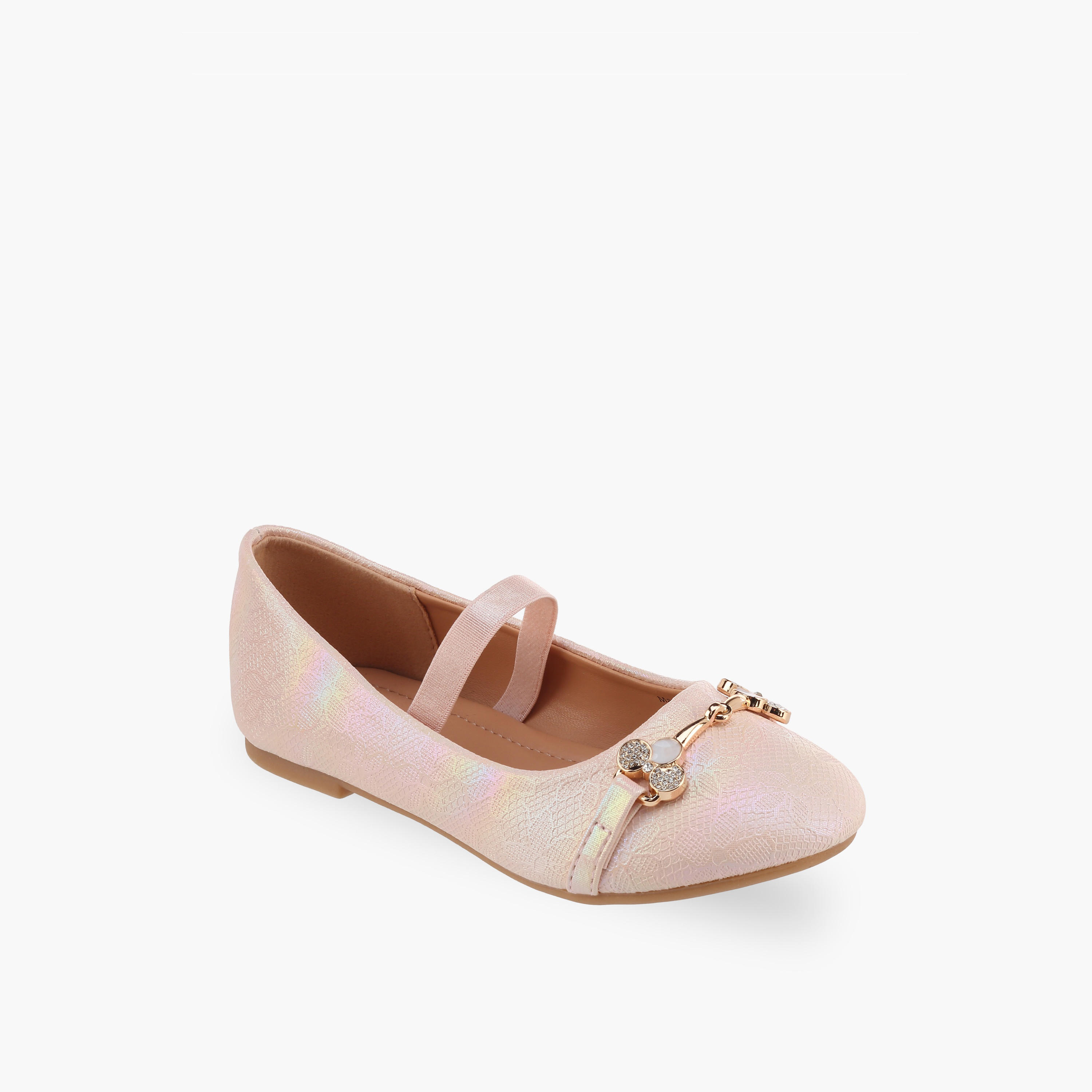 Flora Bella Girls Buckle Accent Ballerina Shoes-girls-shoes-ballerinas-image-2