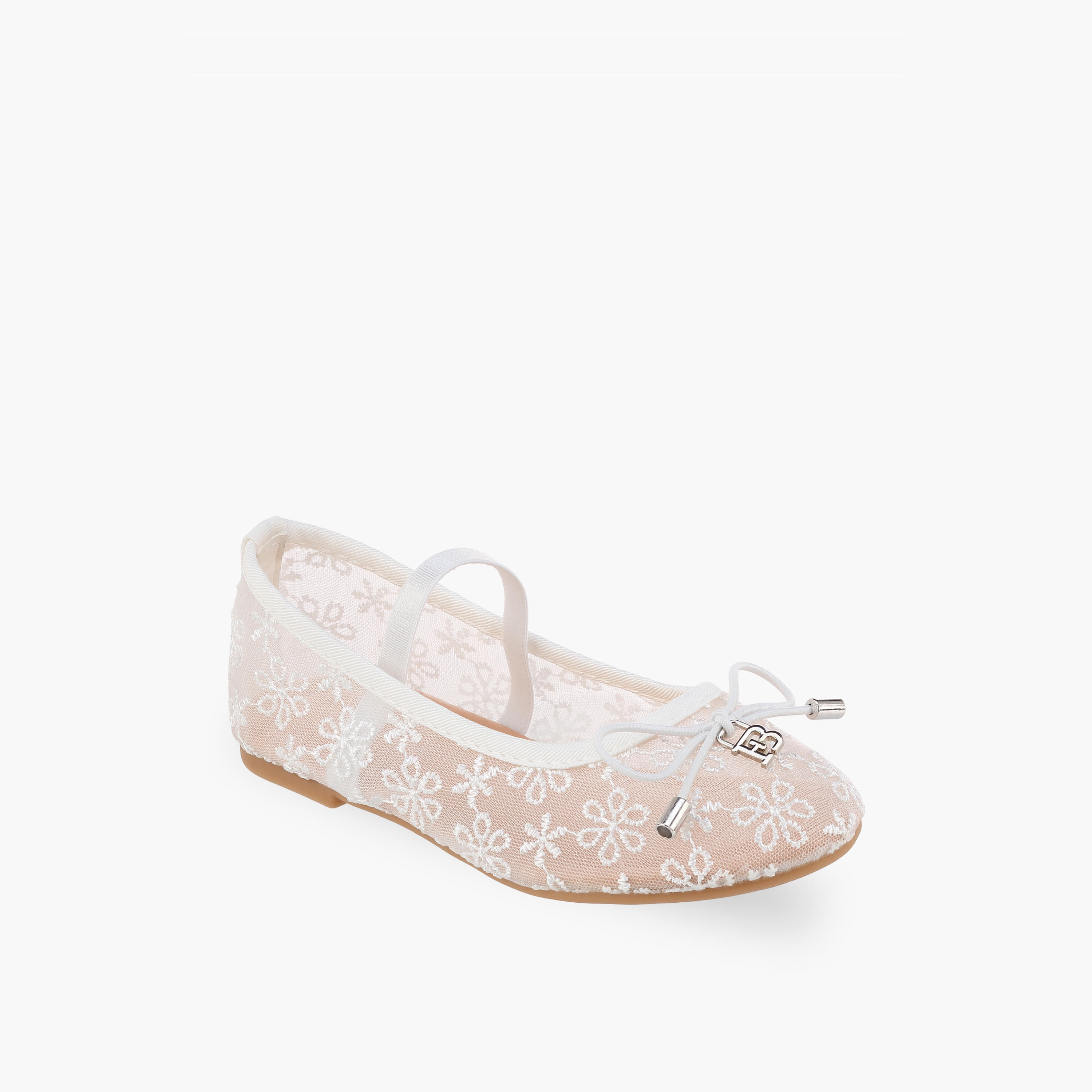 حذاء باليرينا مطرز للبنات من فلورا بيلا-girls-shoes-ballerinas-image-2