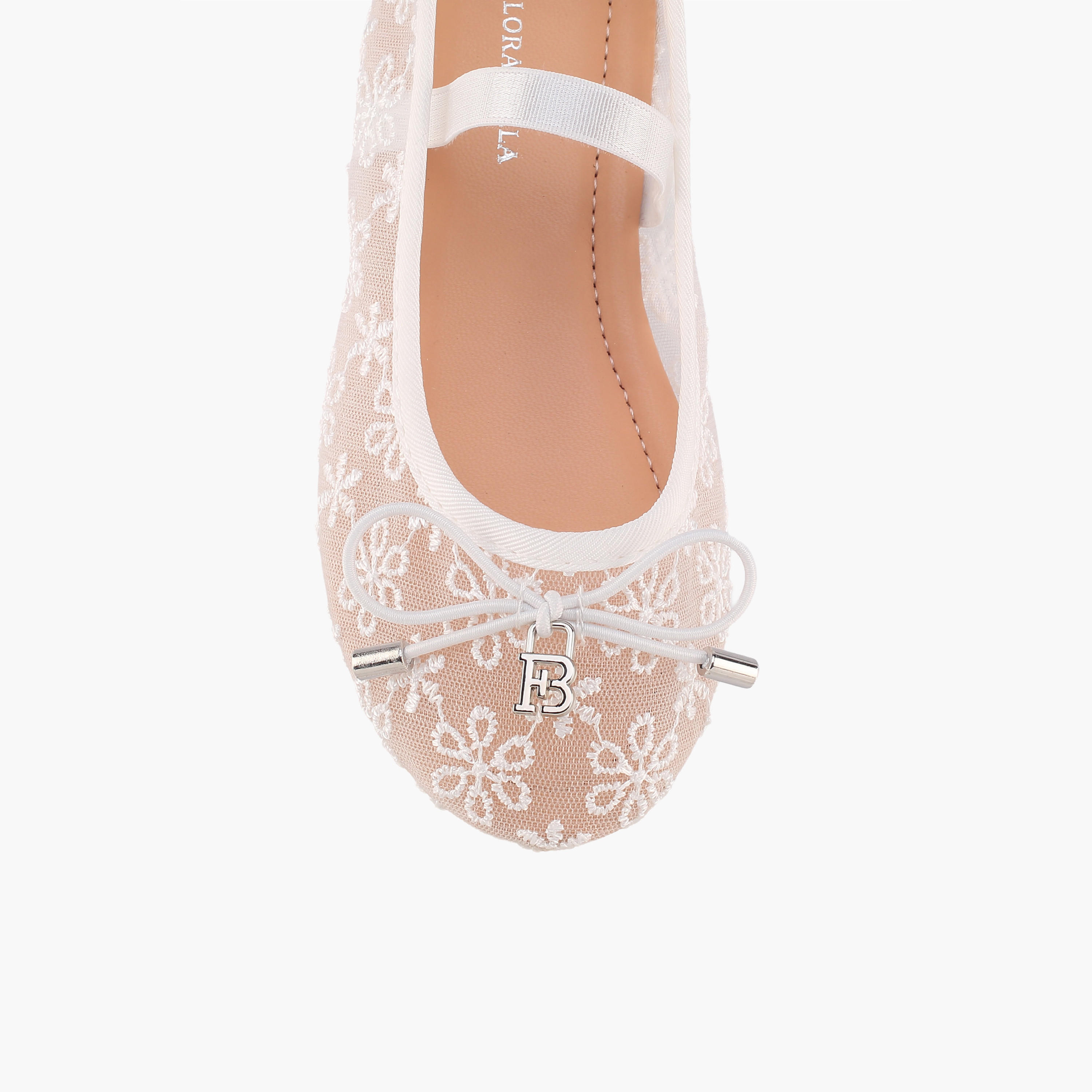 حذاء باليرينا مطرز للبنات من فلورا بيلا-girls-shoes-ballerinas-image-4
