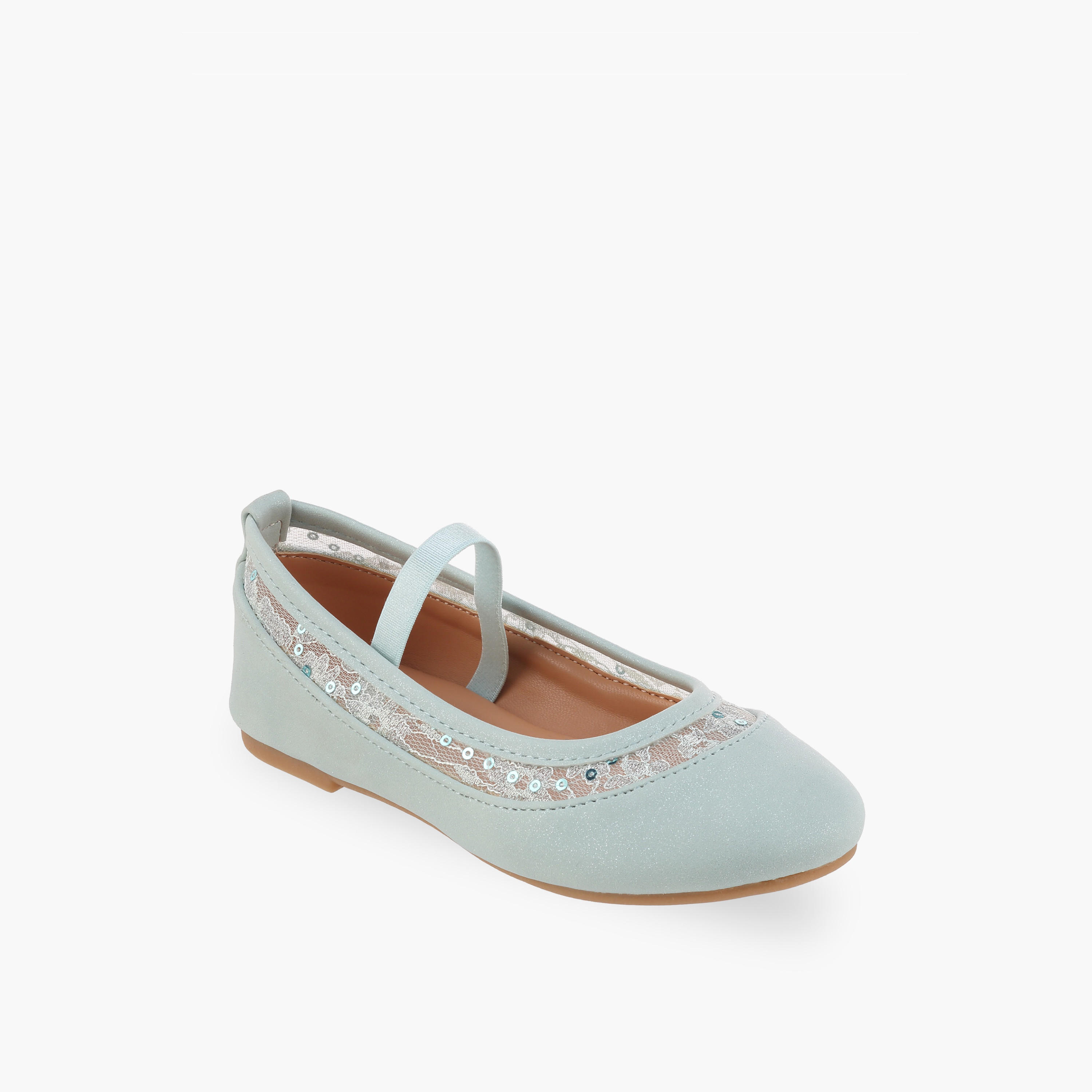 Flora Bella Girls Lace Trim Ballerina Shoes-girls-shoes-ballerinas-image-2