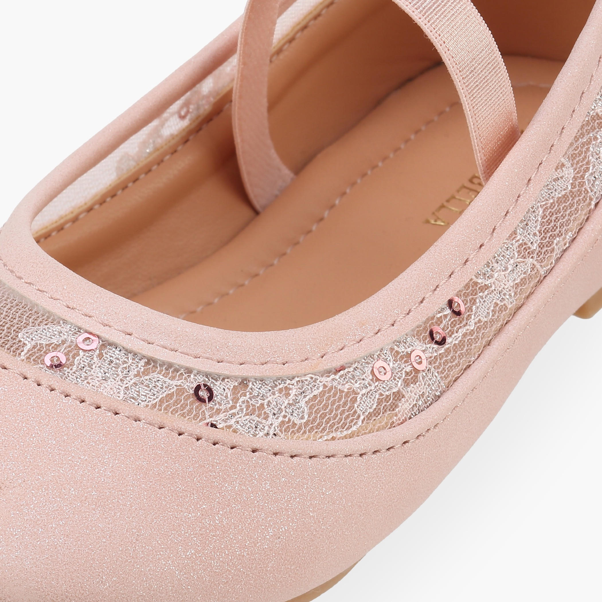 حذاء باليرينا بحافة دانتيل للبنات من فلورا بيلا-girls-shoes-ballerinas-image-6