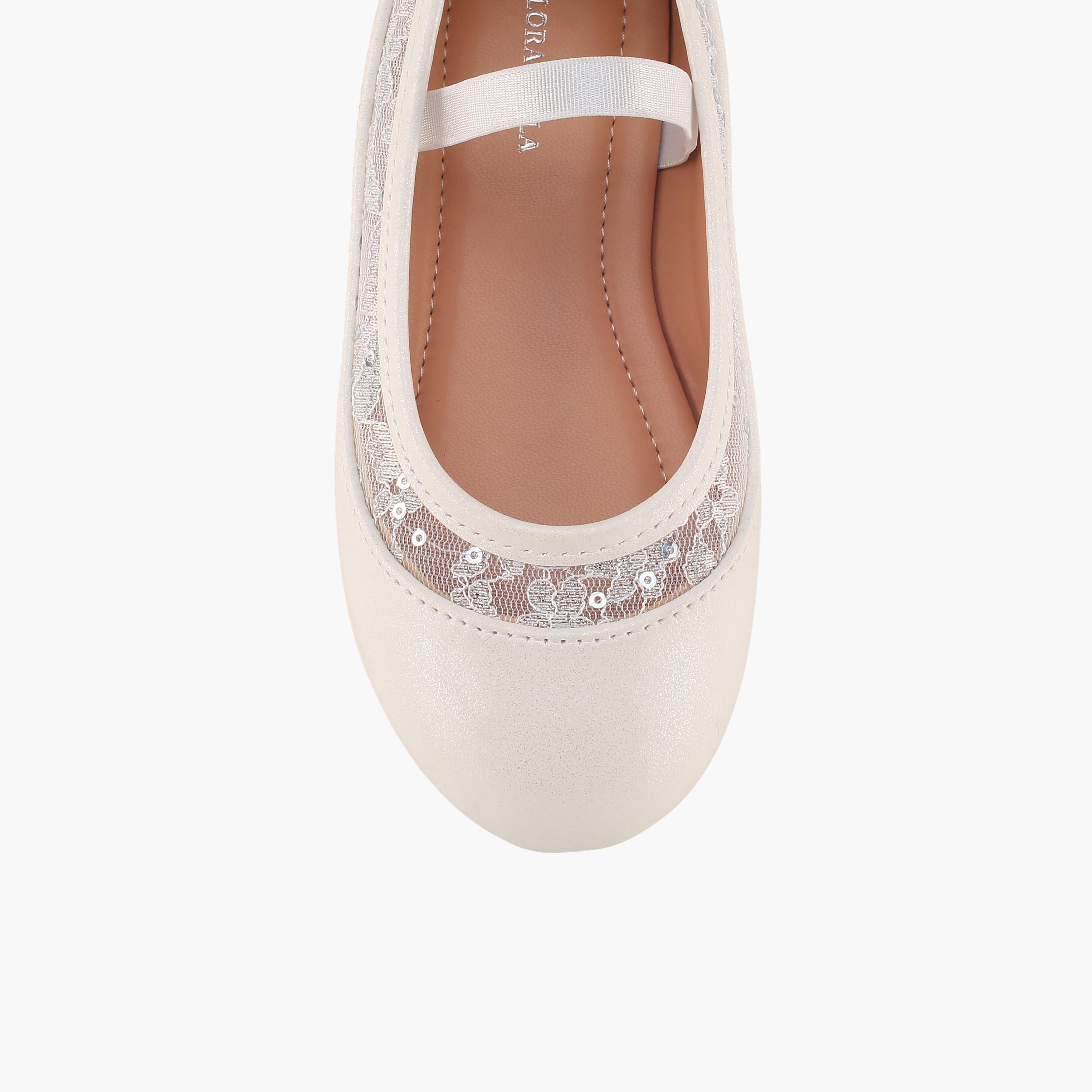 Flora Bella Girls Lace Trim Ballerina Shoes-girls-shoes-ballerinas-image-4