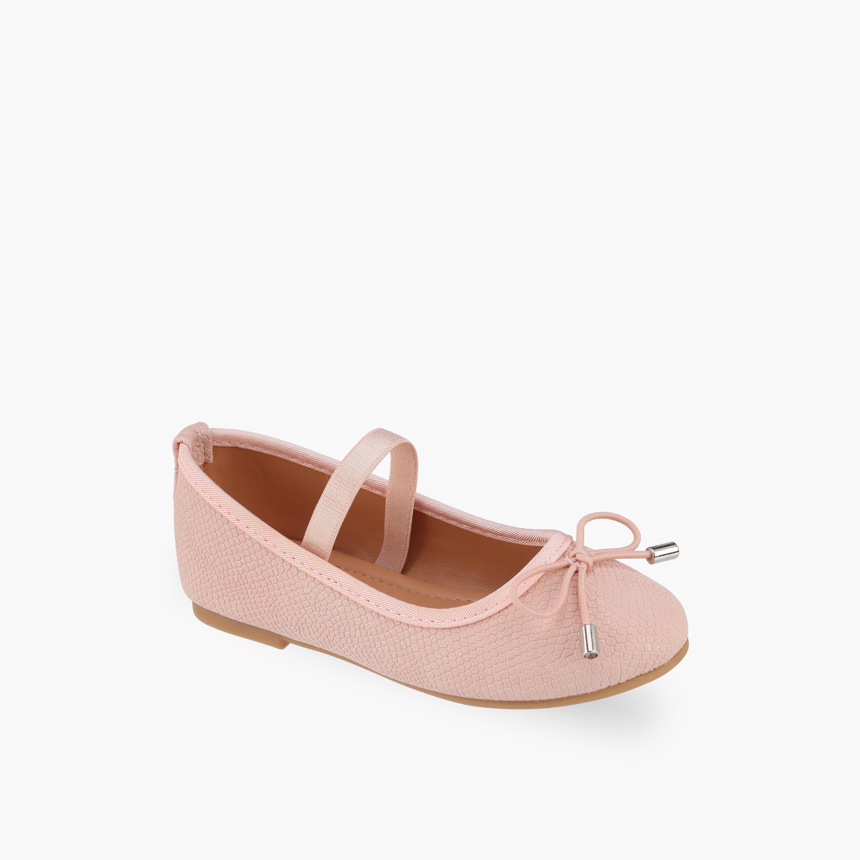 حذاء باليرينا بحزام مطاطي للبنات من فلورا بيلا-girls-shoes-ballerinas-image-2