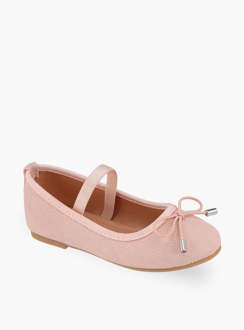 حذاء باليرينا بحزام مطاطي للبنات من فلورا بيلا-girls-shoes-ballerinas-image-2