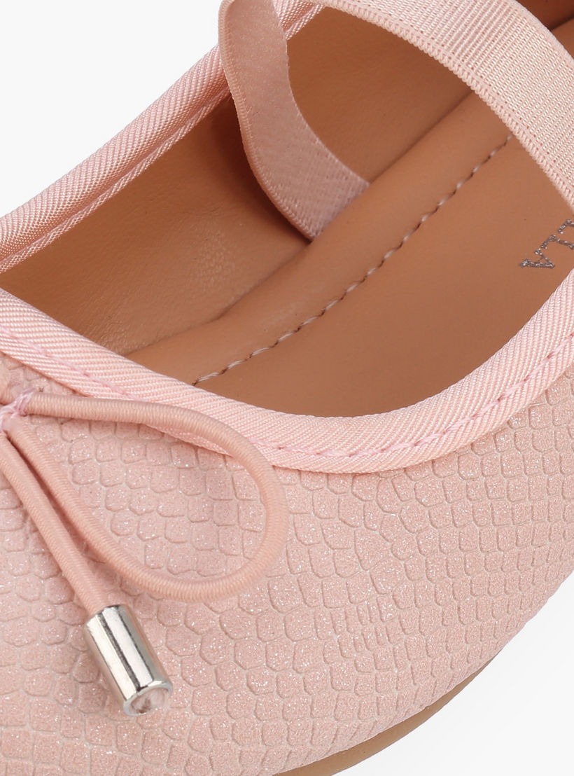 حذاء باليرينا بحزام مطاطي للبنات من فلورا بيلا-girls-shoes-ballerinas-image-6