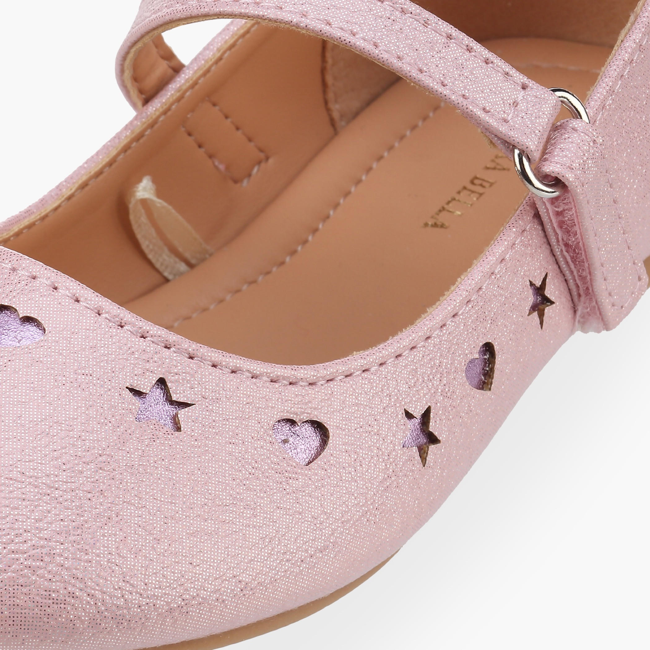 Flora Bella Girls Cutout Detail Hook & Loop Mary Jane Shoes-girls-shoes-maryjanes-image-6