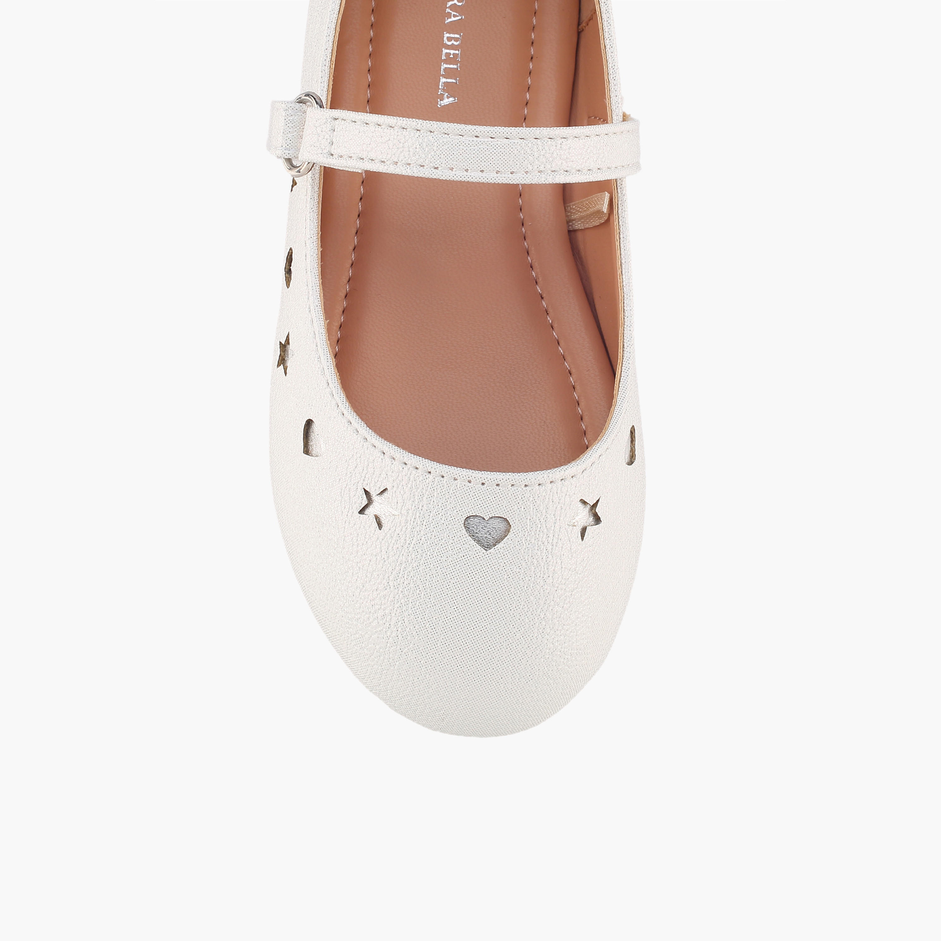 Flora Bella Girls Cutout Detail Hook & Loop Mary Jane Shoes-girls-shoes-maryjanes-image-4