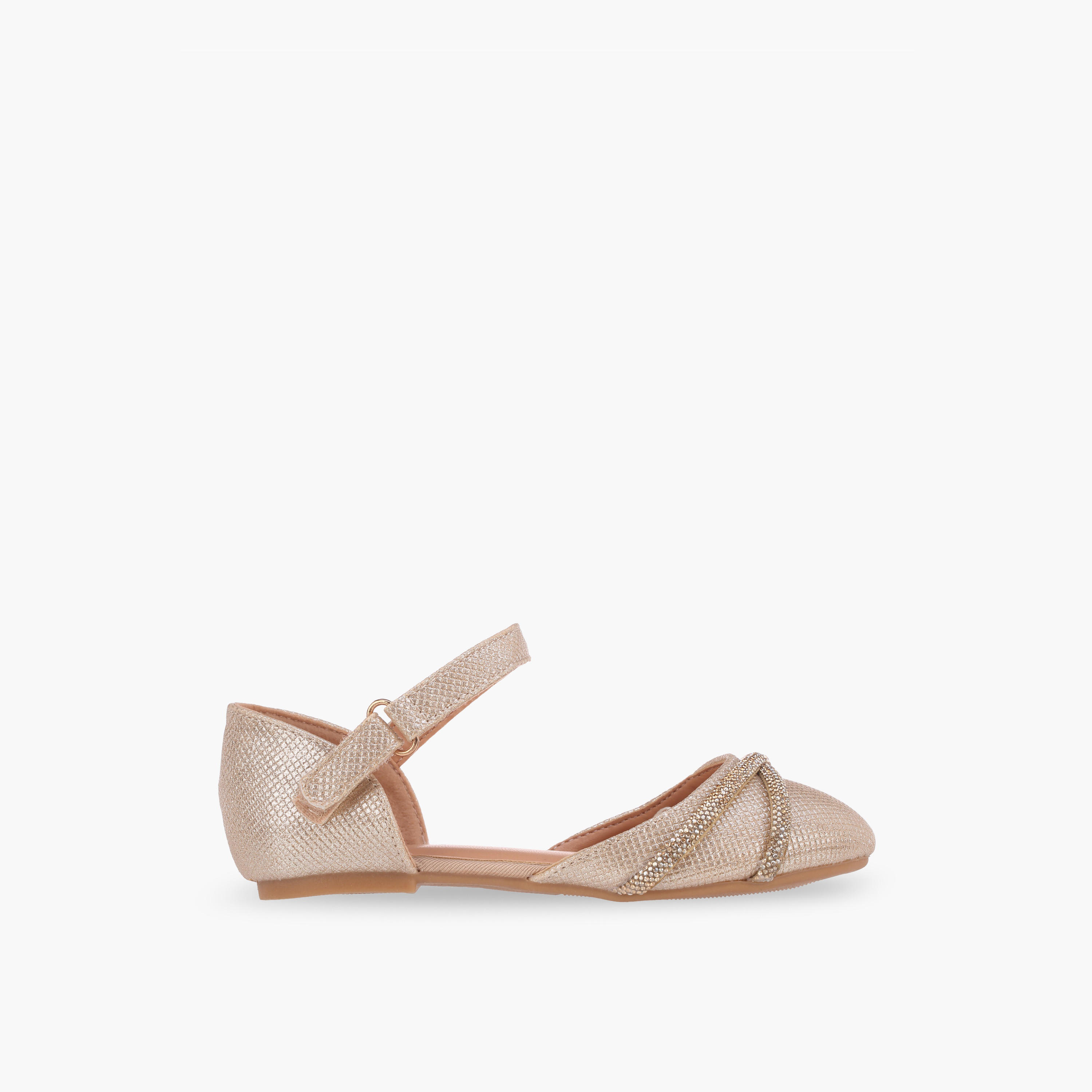 Flora Bella Girls Embellished Hook & Loop Mary Jane Shoes-girls-shoes-maryjanes-image-3