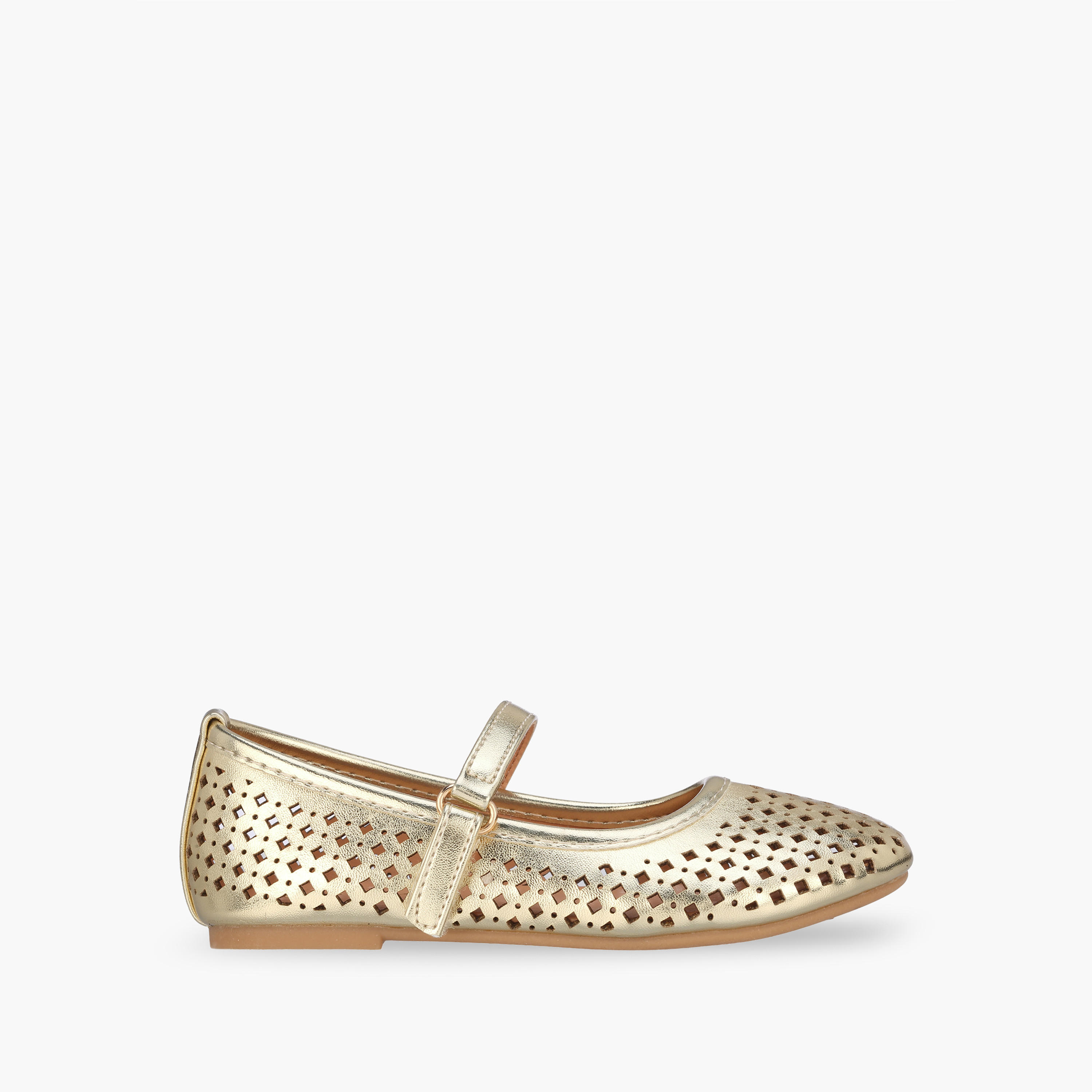 حذاء ماري جين بشريط إغلاق لاصق للبنات من فلورا بيلا-girls-shoes-maryjanes-image-3