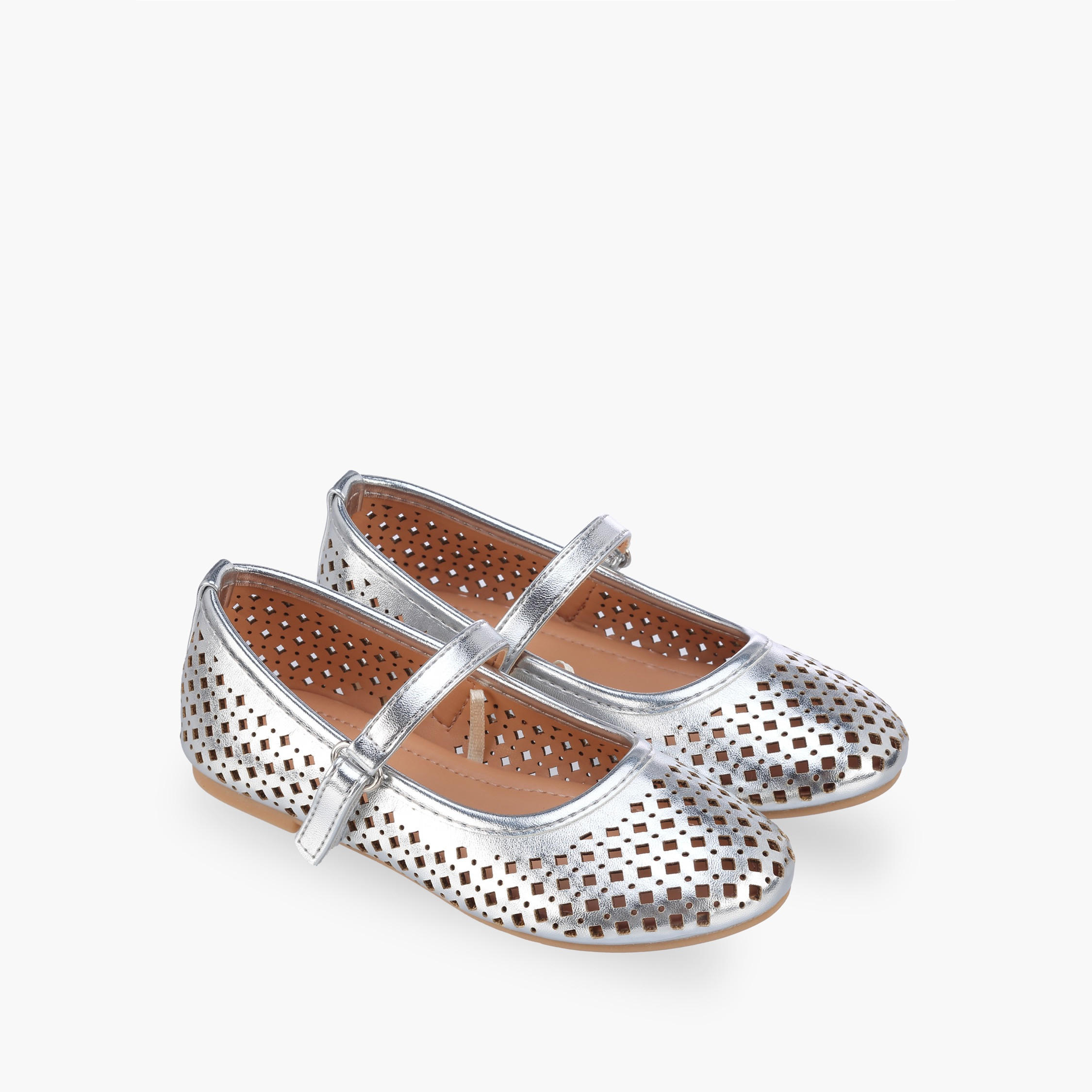 حذاء ماري جين بشريط إغلاق لاصق للبنات من فلورا بيلا-girls-shoes-maryjanes-image-7