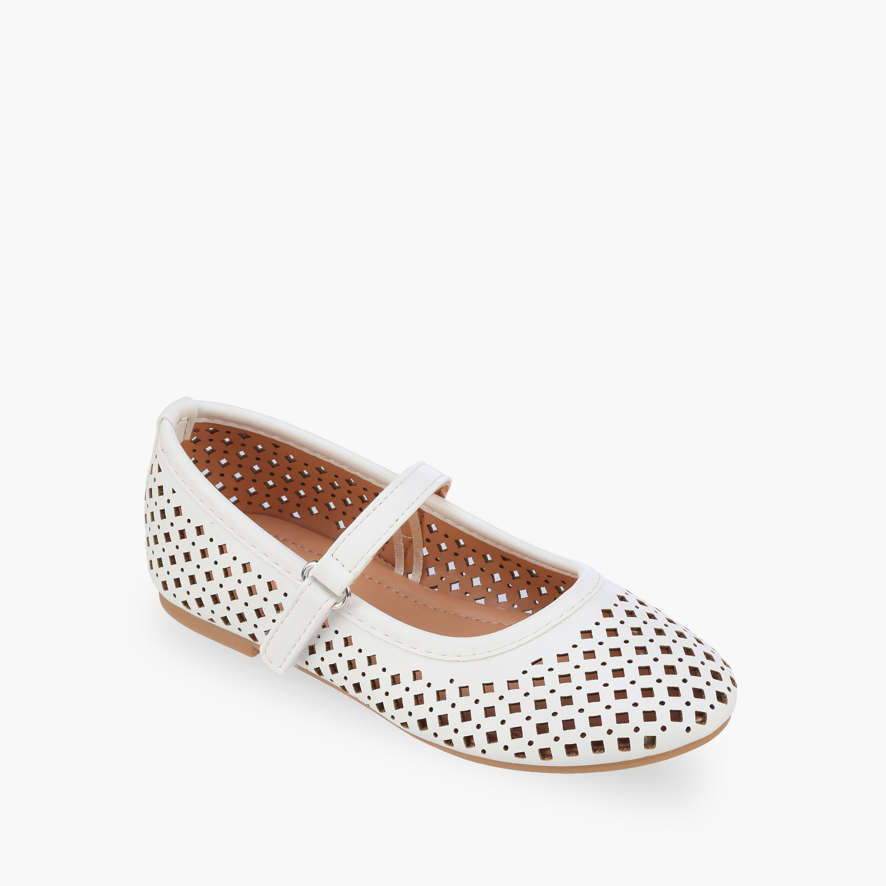 حذاء ماري جين بشريط إغلاق لاصق للبنات من فلورا بيلا-girls-shoes-maryjanes-image-2