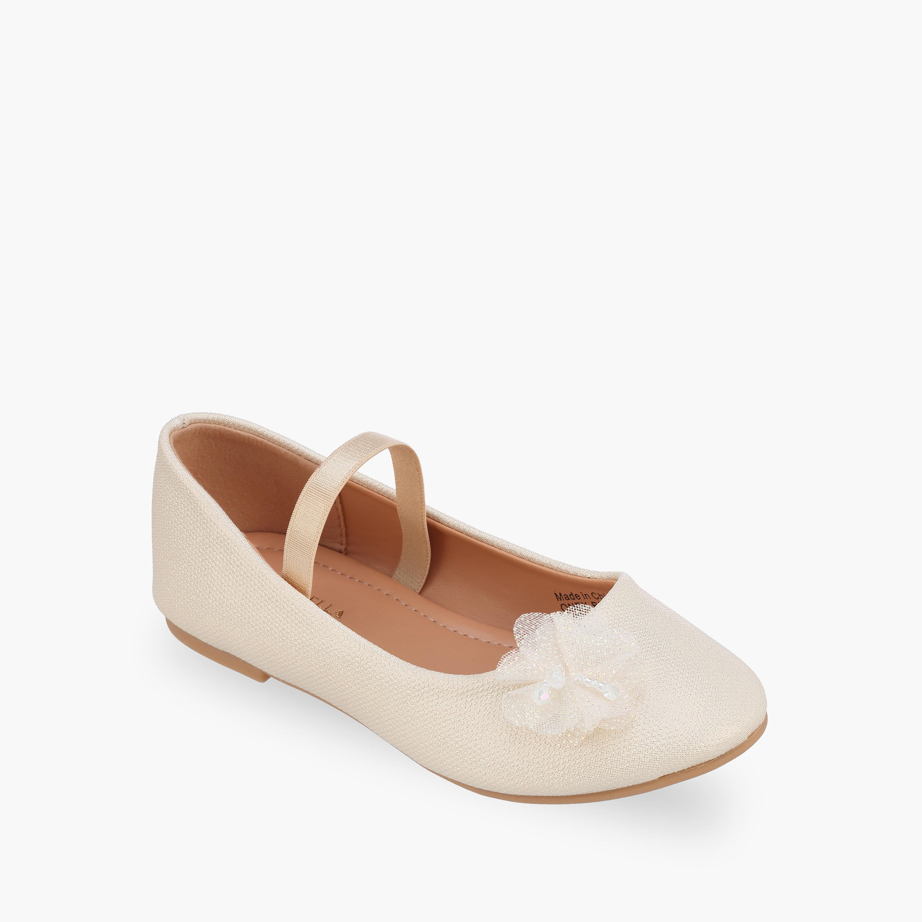 حذاء باليرينا بحزام مطاطي للبنات من فلورا بيلا-girls-shoes-ballerinas-image-8
