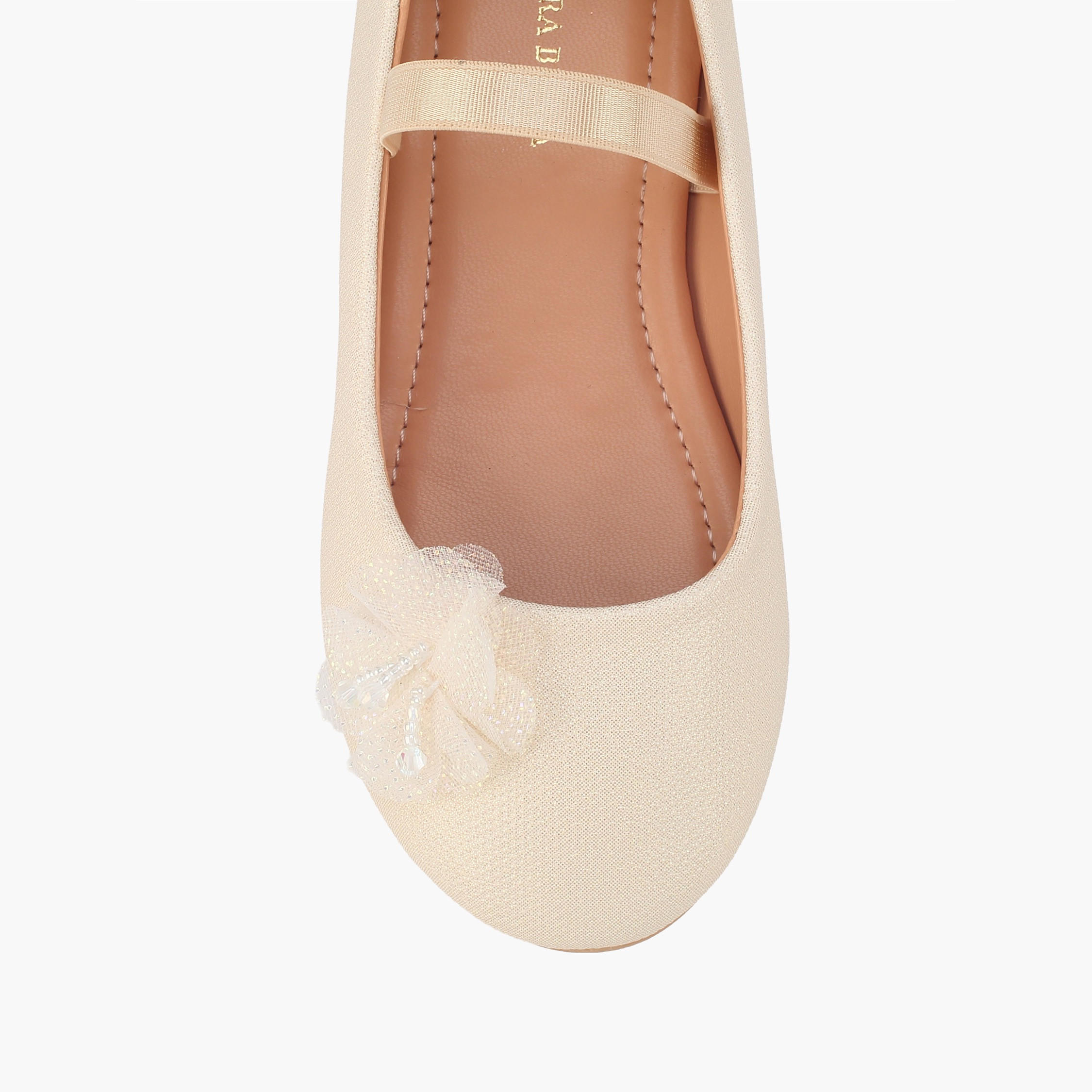 حذاء باليرينا بحزام مطاطي للبنات من فلورا بيلا-girls-shoes-ballerinas-image-10