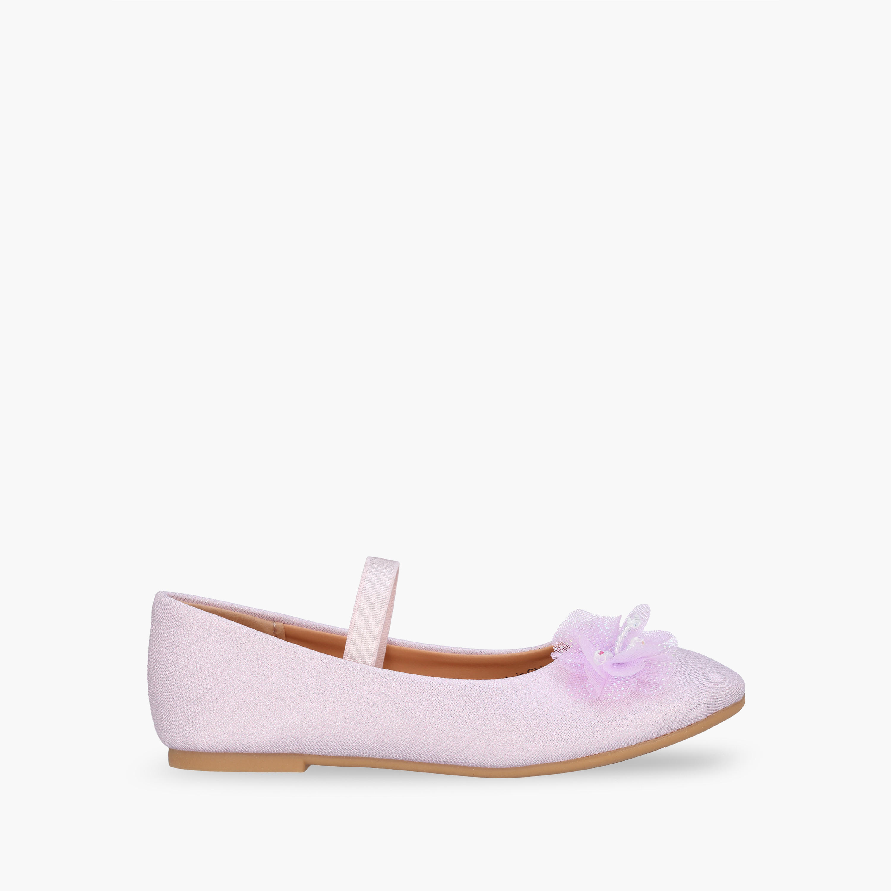 حذاء باليرينا بحزام مطاطي للبنات من فلورا بيلا-girls-shoes-ballerinas-image-3