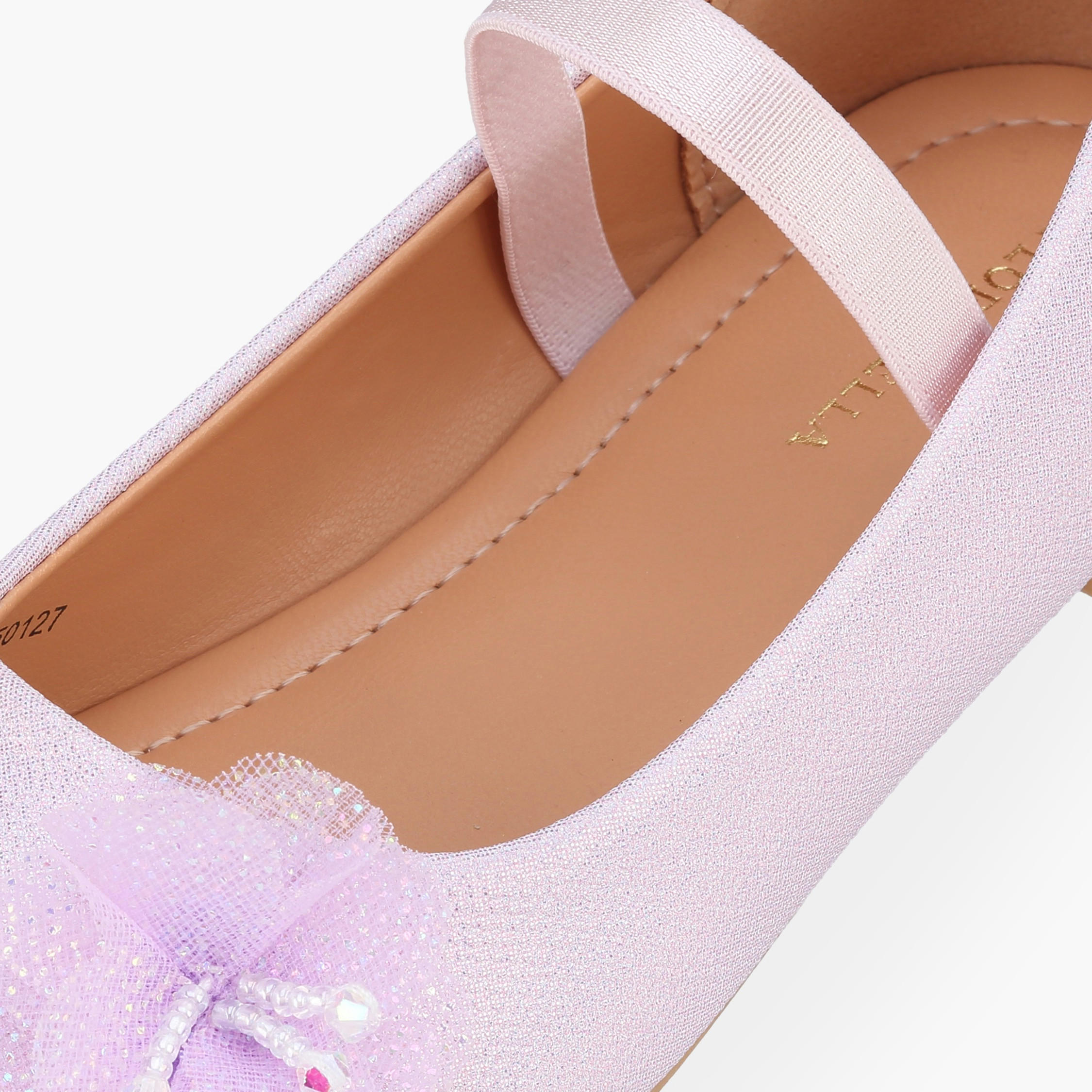 حذاء باليرينا بحزام مطاطي للبنات من فلورا بيلا-girls-shoes-ballerinas-image-6