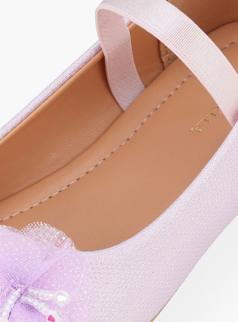 Flora Bella Girls Elasticated Strap Ballerina Shoes-girls-shoes-ballerinas-image-6