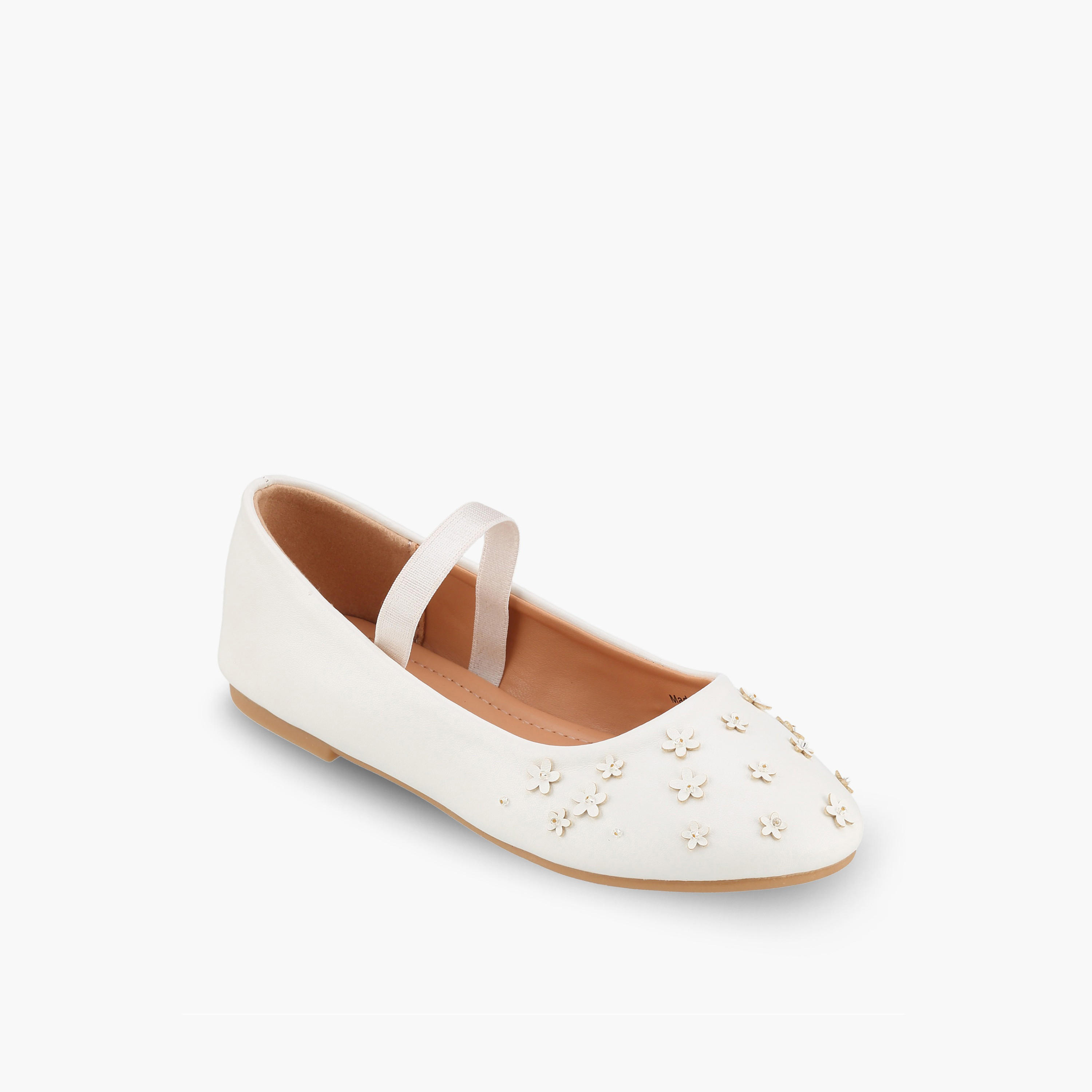 Flora Bella Girls Floral Embellished Ballerina Shoes-girls-shoes-ballerinas-image-8